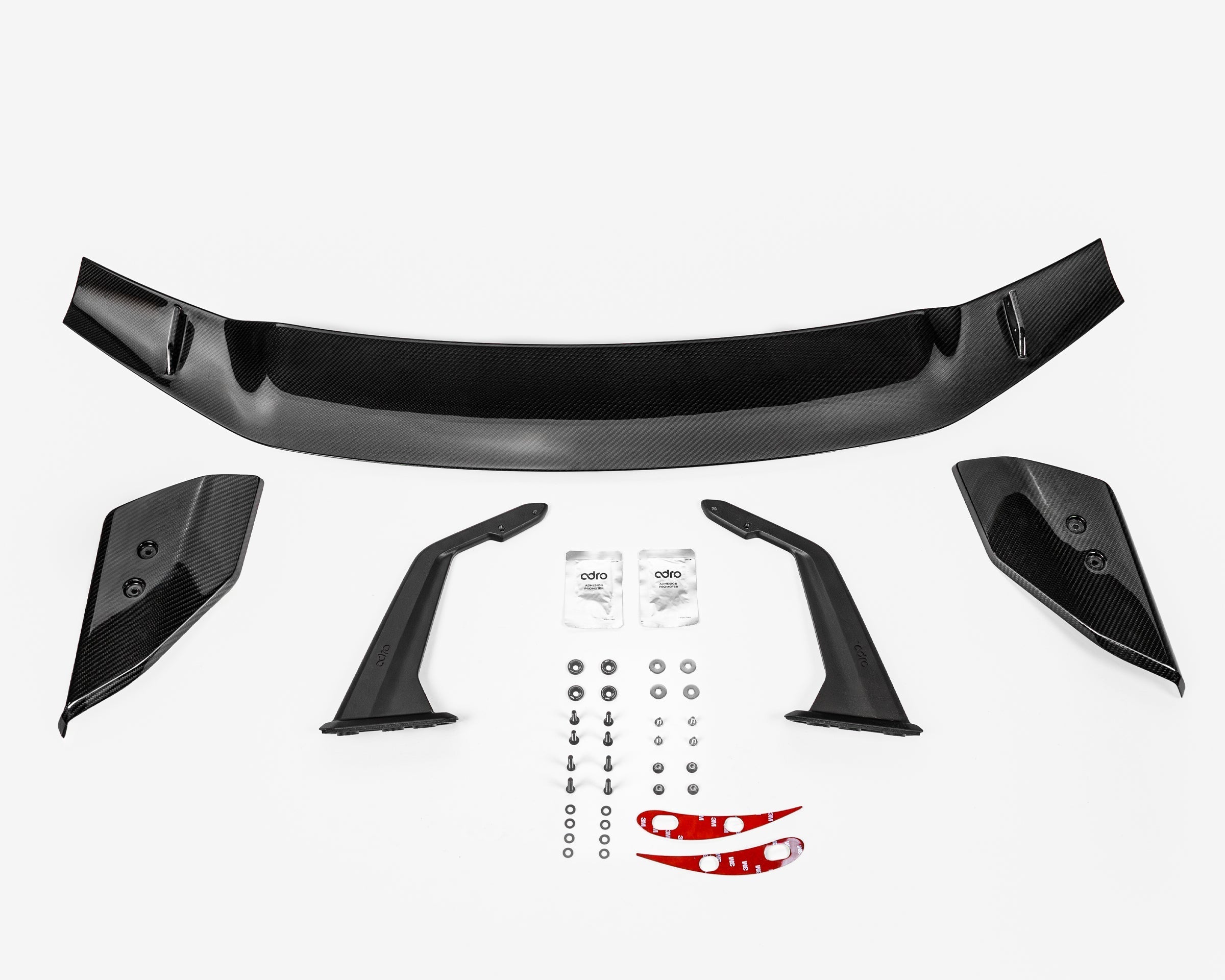 Honda Civic FL5 Type R Carbon Fiber AT-R4 Swan Neck Wing