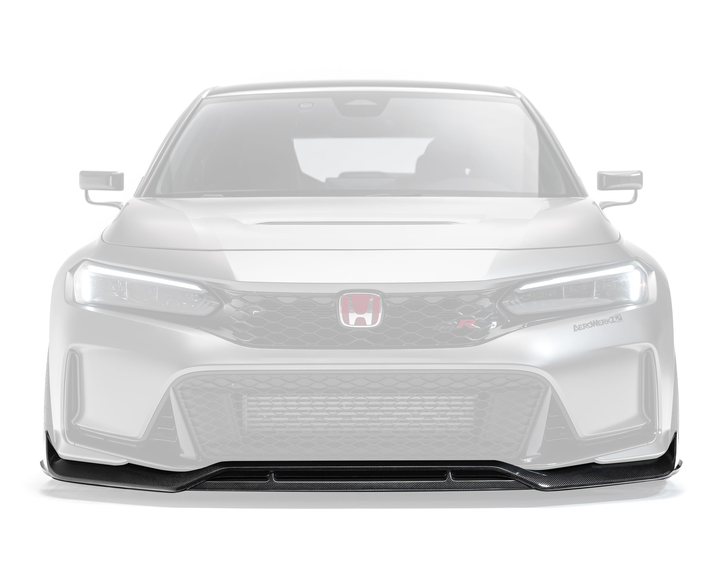 Honda Civic FL5 Type R Carbon Fiber Front Lip - Front Lip