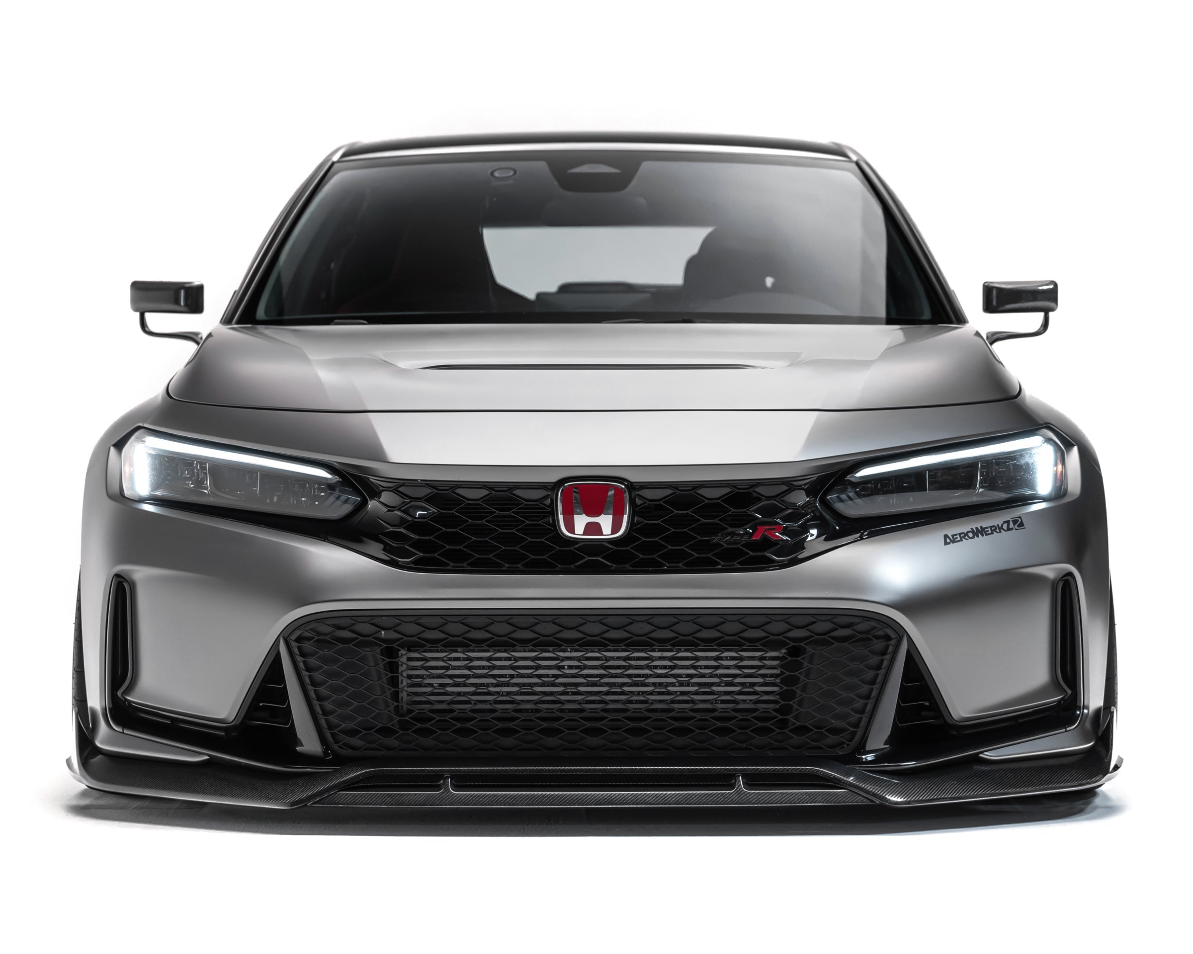 Honda Civic FL5 Type R Carbon Fiber Front Lip - Front Lip