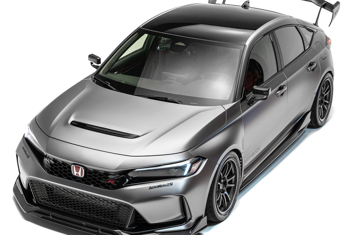 Honda Civic FL5 Type R Carbon Fiber Front Lip - Front Lip