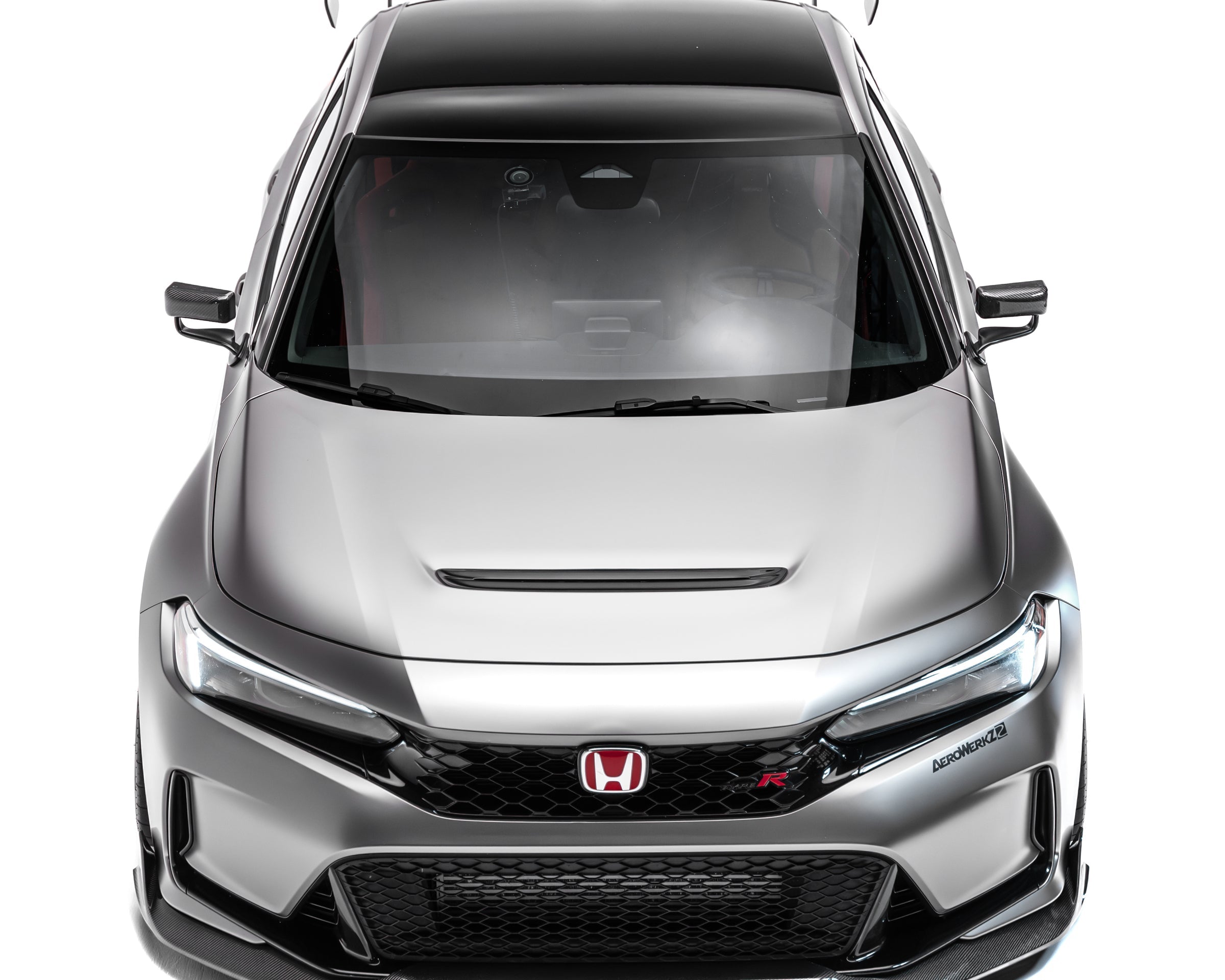 Honda Civic FL5 Type R Carbon Fiber Front Lip - Front Lip
