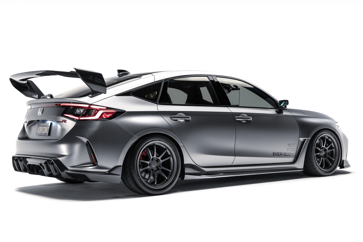 Honda Civic FL5 Type R Carbon Fiber Rear Diffuser - Rear