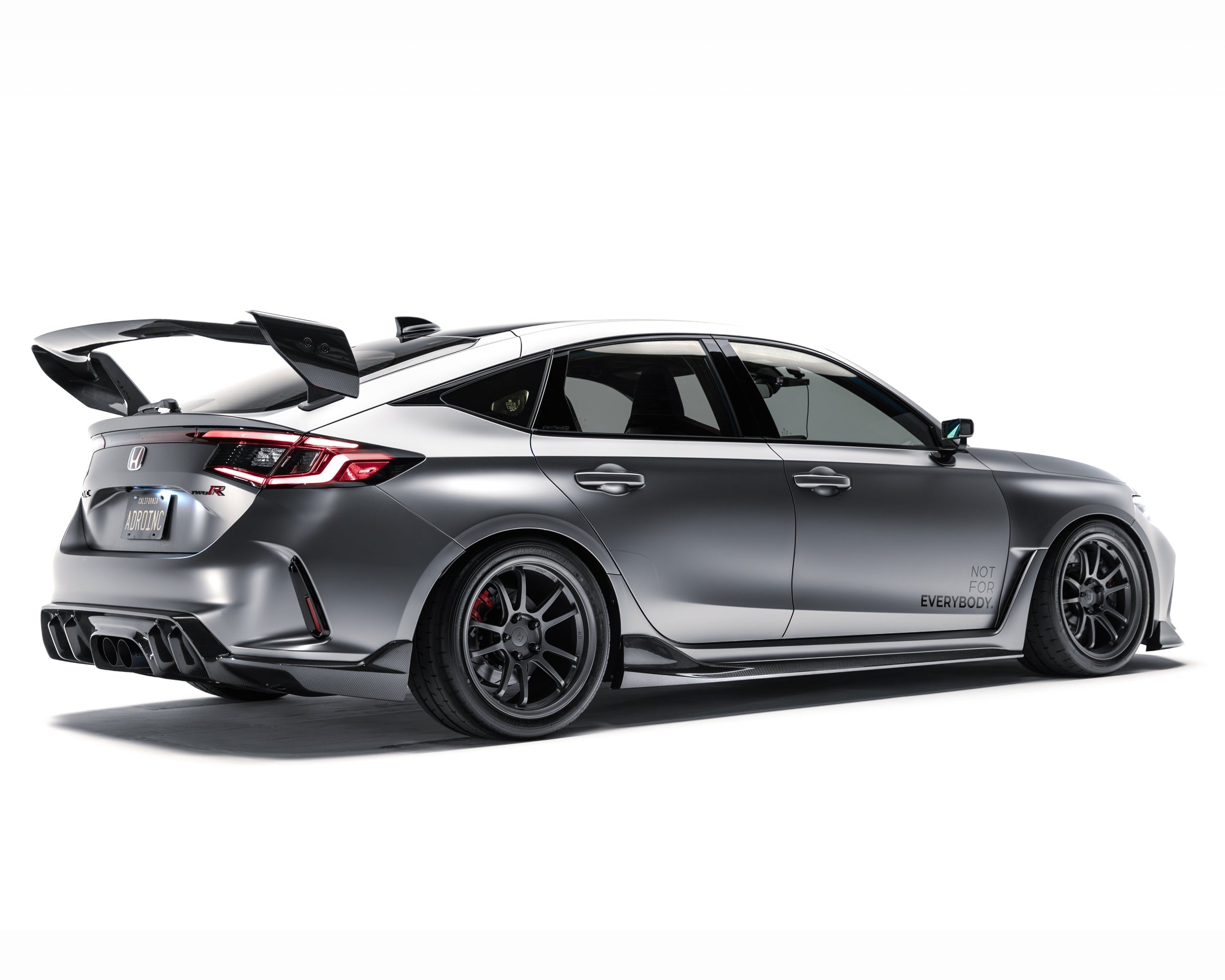 Honda Civic FL5 Type R Carbon Fiber Rear Diffuser - Rear