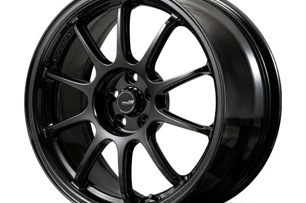 MID Racing R10 Evo - 15x5 +45 4x100 / Black Metallic (BLM)