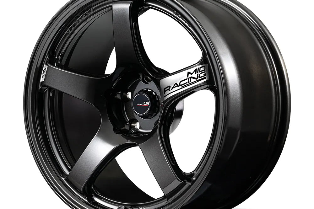 MID Racing R50 Evo - 18x7.5 +48 5x114.3 / Black Metallic