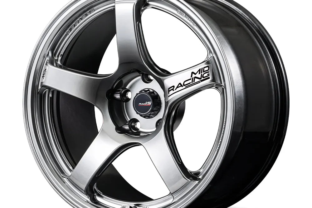 MID Racing R50 Evo - 18x7.5 +48 5x114.3 / Hyper Silver