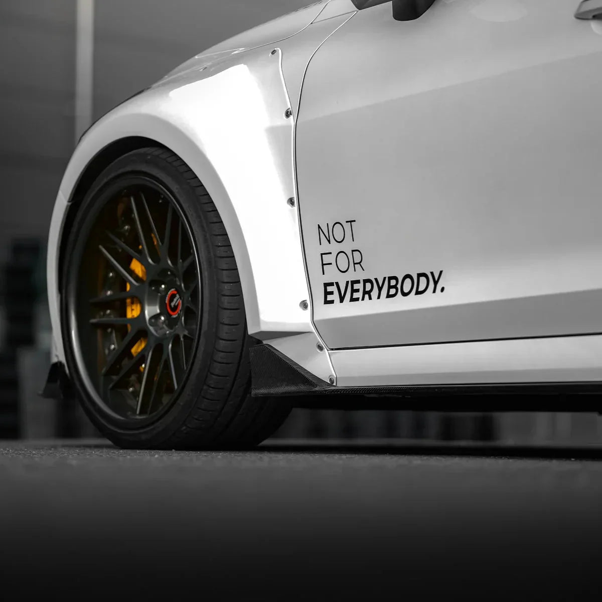 ’Not for Everybody’ Door Decal - Merchandise