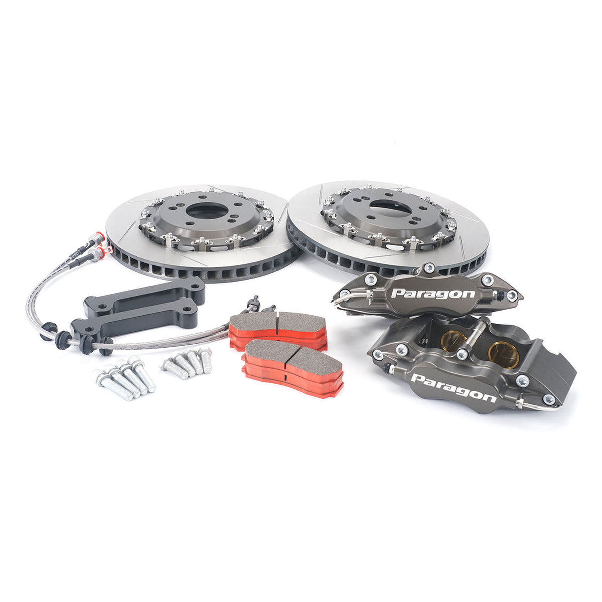PARAGON 4-Piston Front Big Brake Kit – Subaru WRX / STI