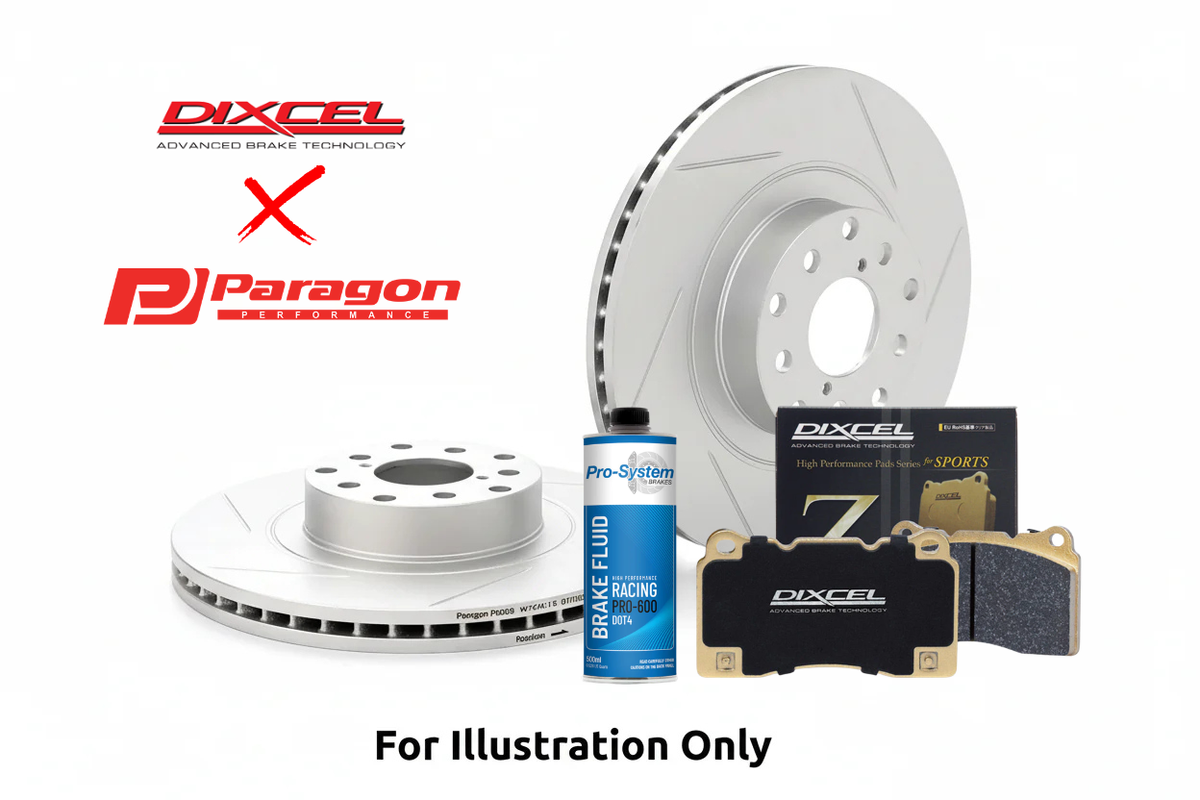 Paragon PAR4650S-10 Front Rotor + Dixcel Brake Pad Combo –