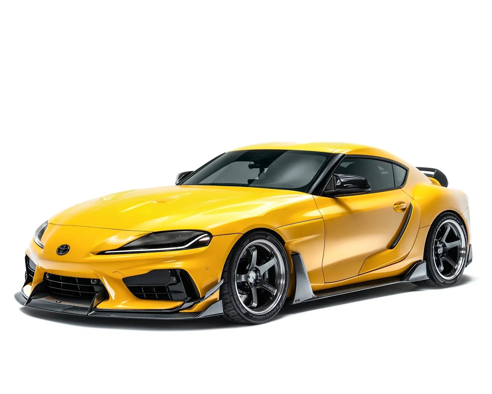 Prepreg Front Bumper Canards for Toyota GR Supra (ADRO