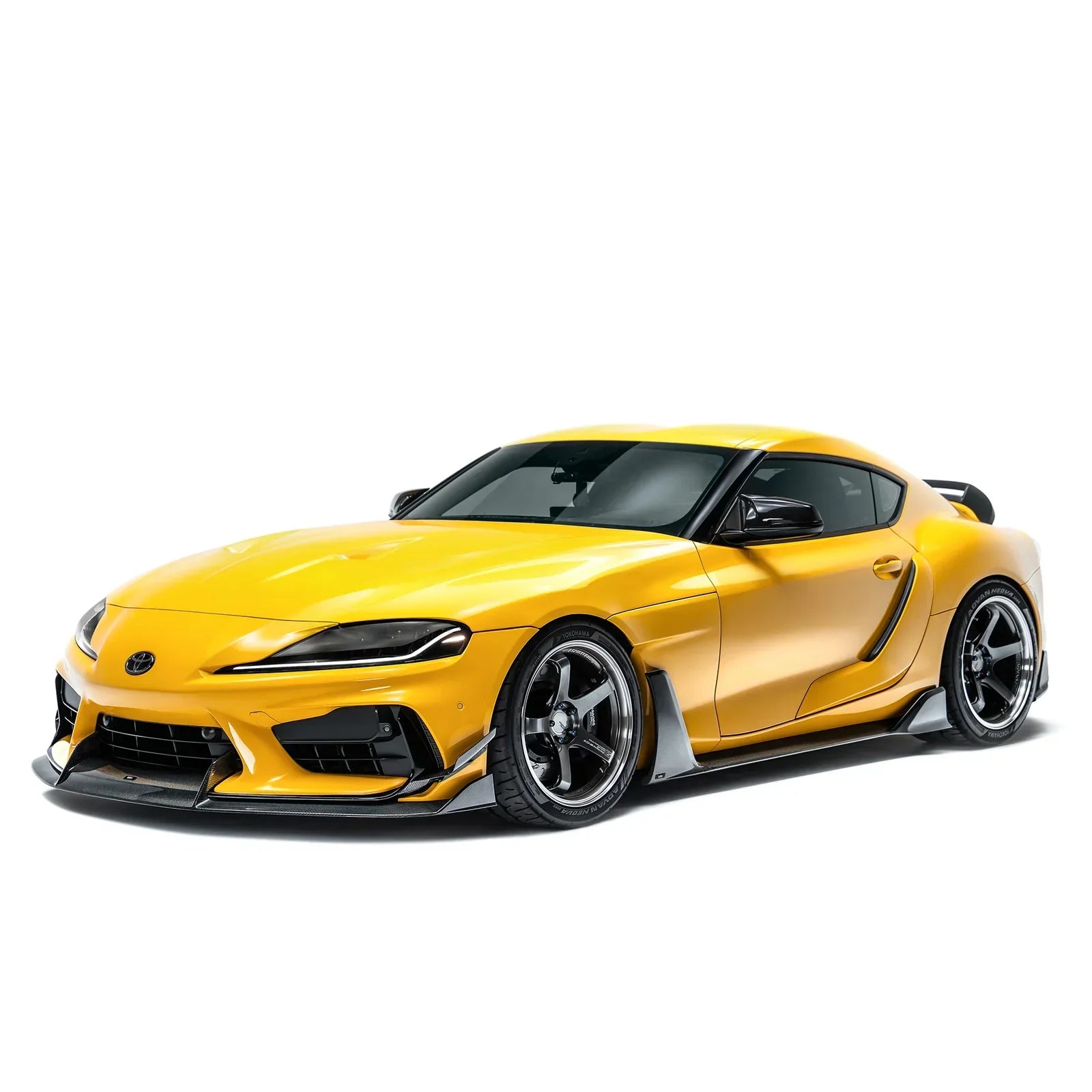 Prepreg Front Bumper Canards for Toyota GR Supra (ADRO