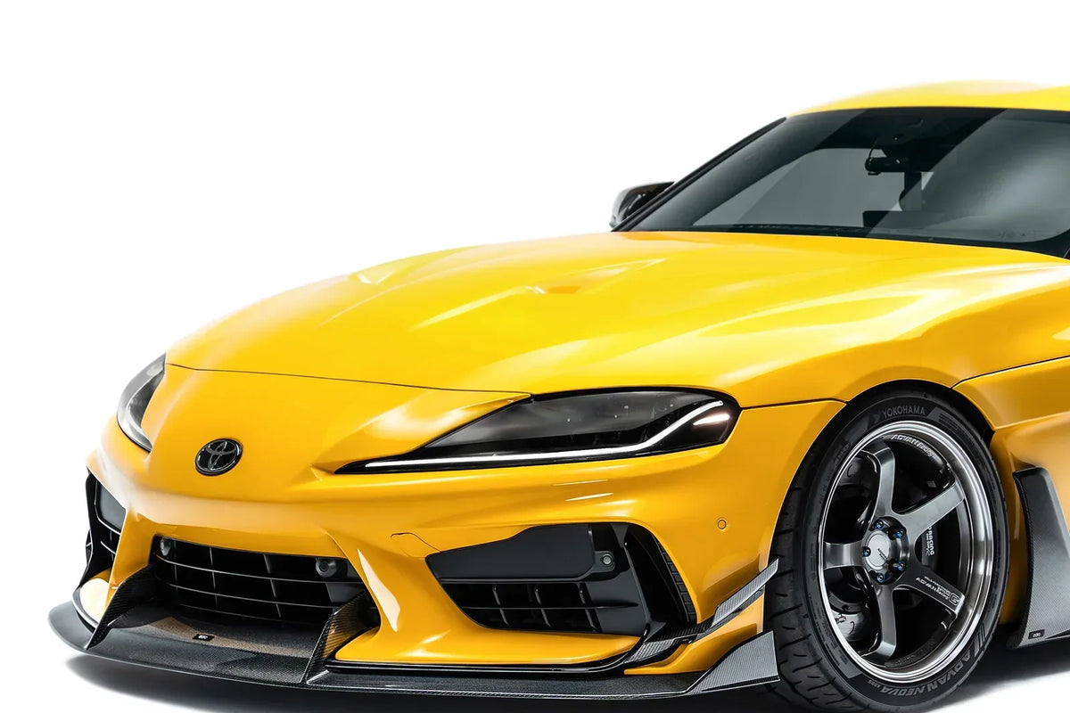 Prepreg Front Bumper Canards for Toyota GR Supra (ADRO