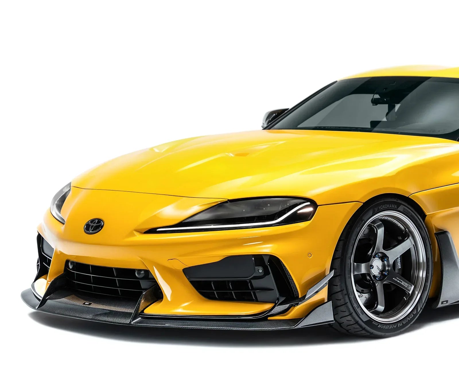 Prepreg Front Bumper Canards for Toyota GR Supra (ADRO