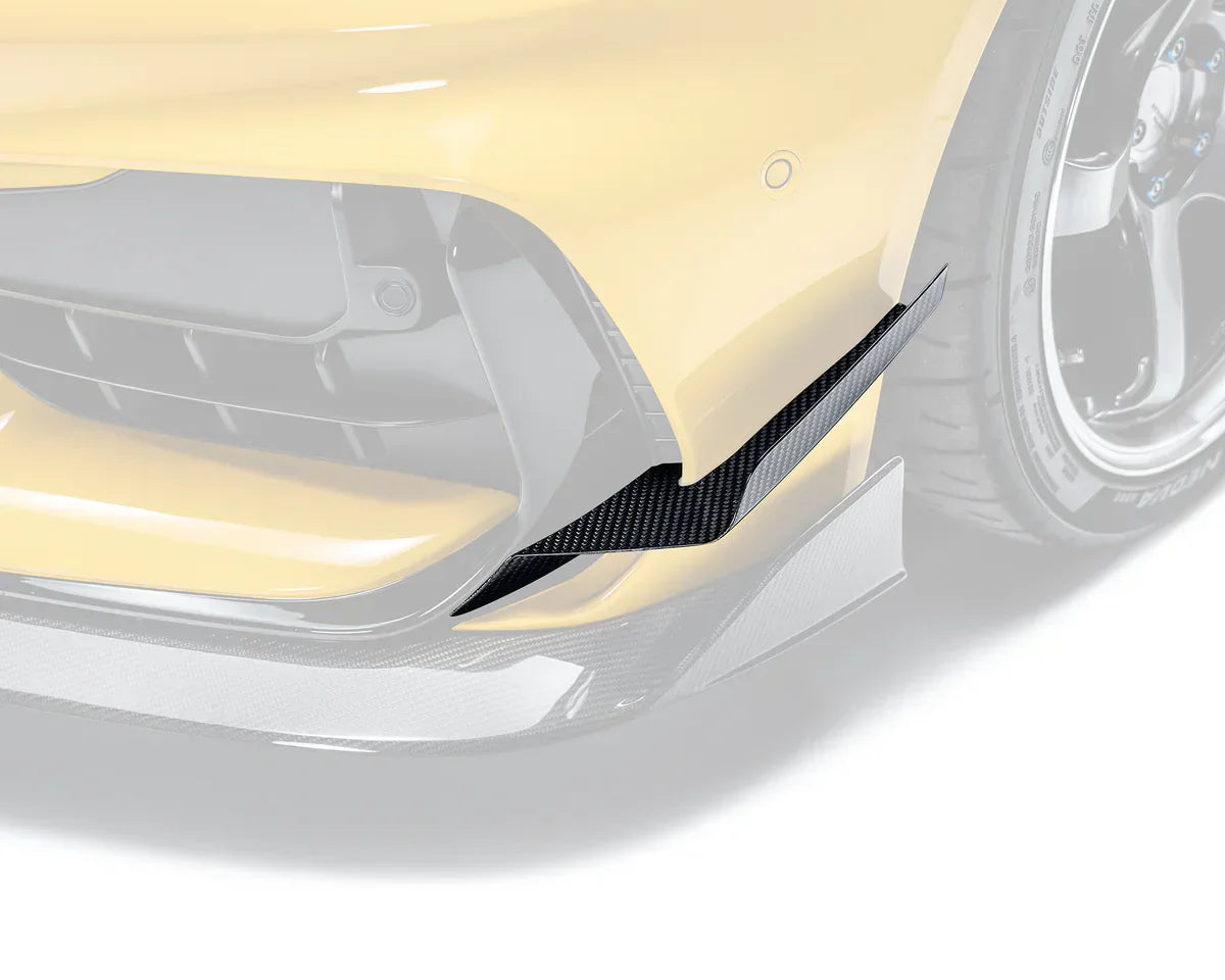 Prepreg Front Bumper Canards for Toyota GR Supra (ADRO