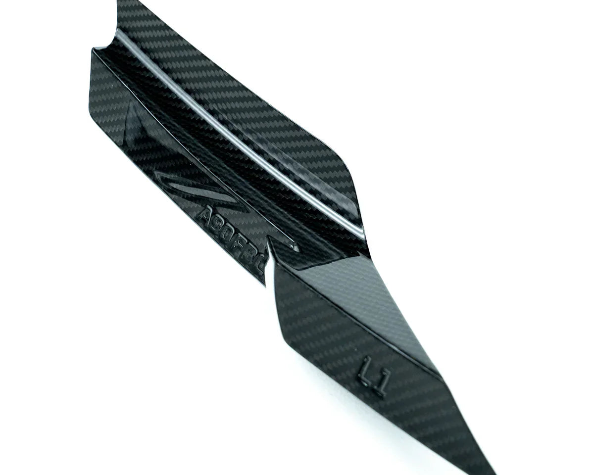 Prepreg Front Bumper Canards for Toyota GR Supra (ADRO
