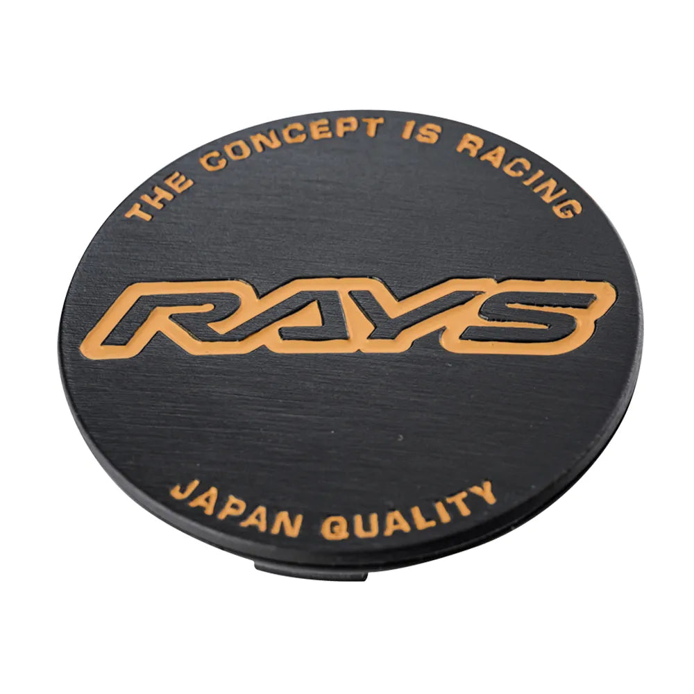 RAYS General Centre Cap - No.106 V4 BK-Hairline/OR - Centre