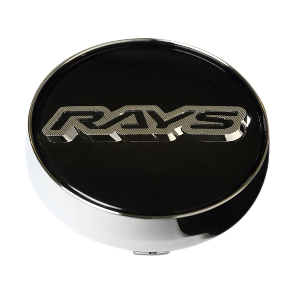 RAYS General Centre Cap - No.72 V1 HI BK/Chrome - Centre