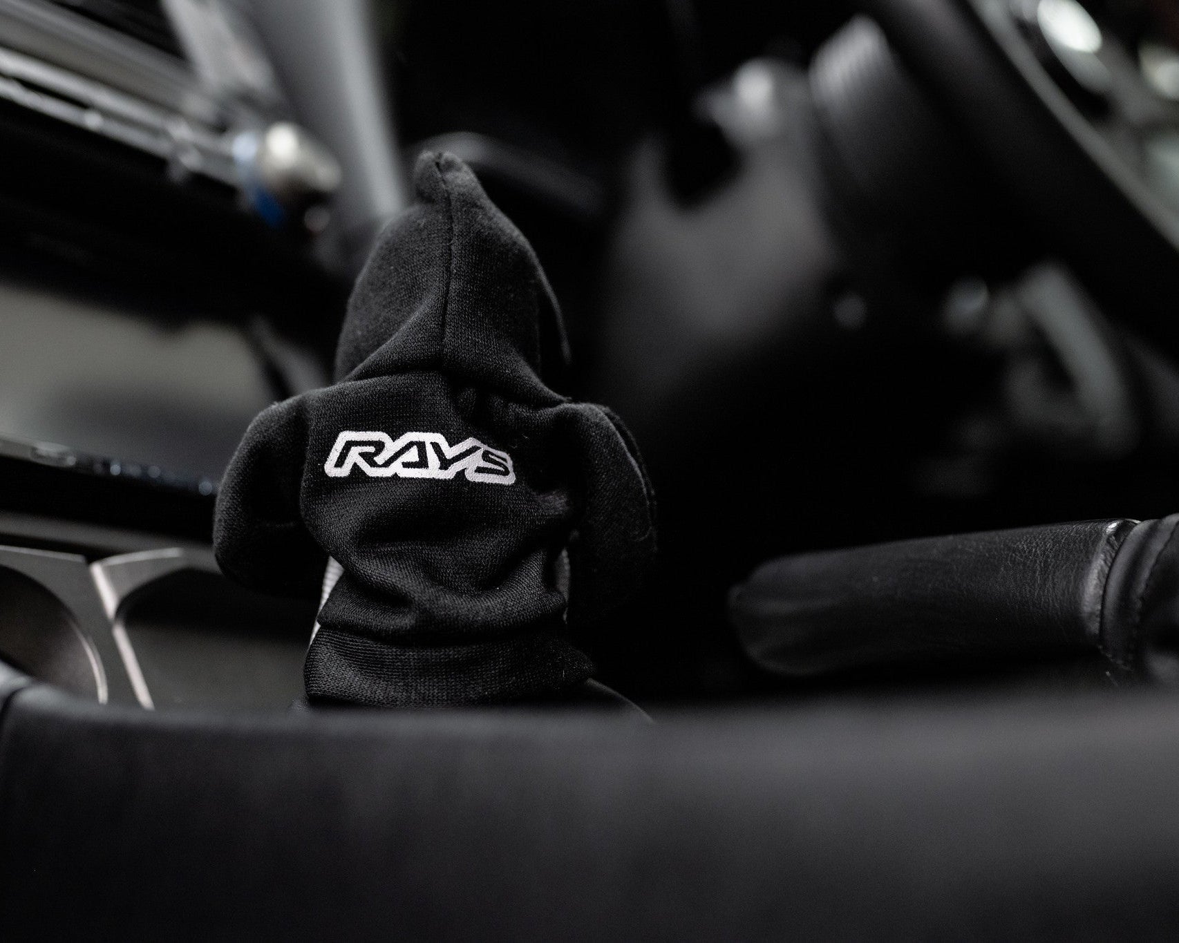 RAYS Official Shift Knob Cover - Black - Merchandise