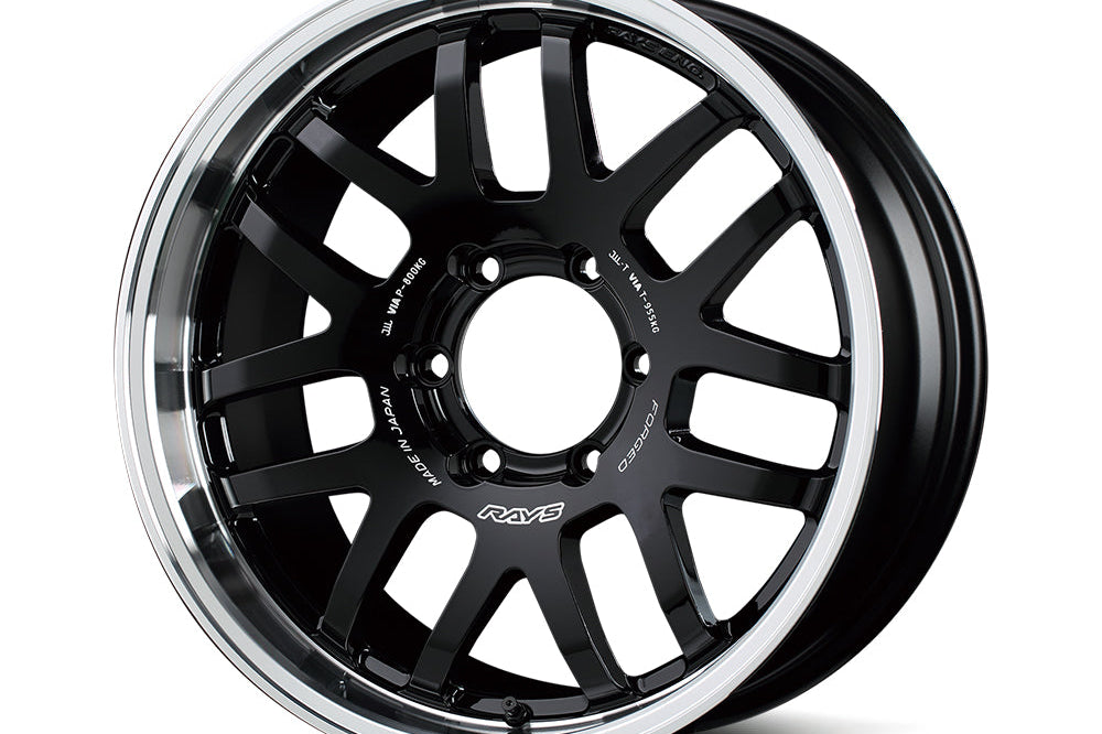 RAYS Offroad 07X 18’’ - 18x7 + 8 5x139.7 / Black/Rim DC