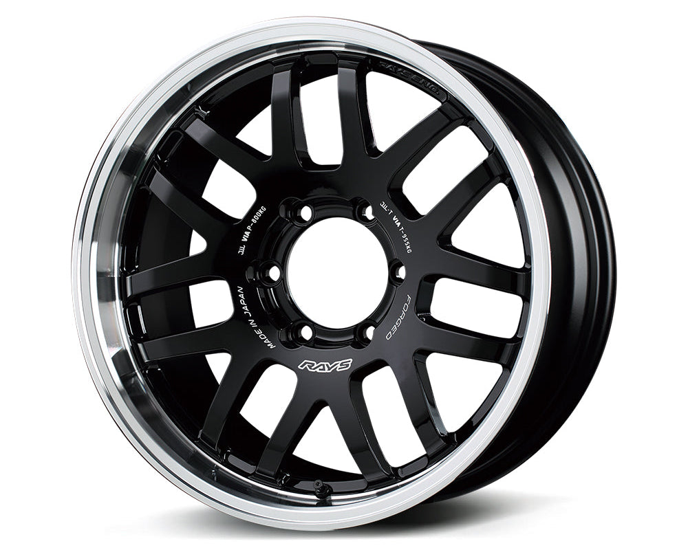 RAYS Offroad 07X 18’’ - 18x7 + 8 5x139.7 / Black/Rim DC