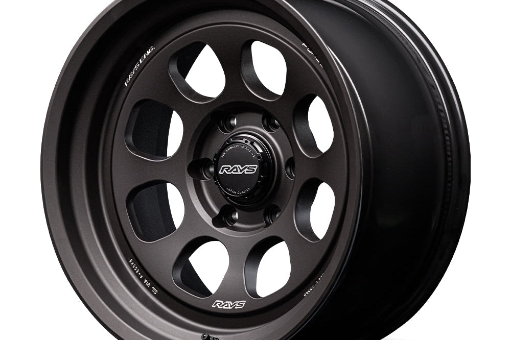 RAYS Offroad 08X - 18x8 + 38 6x139.7 / Blast Black2 (BT)