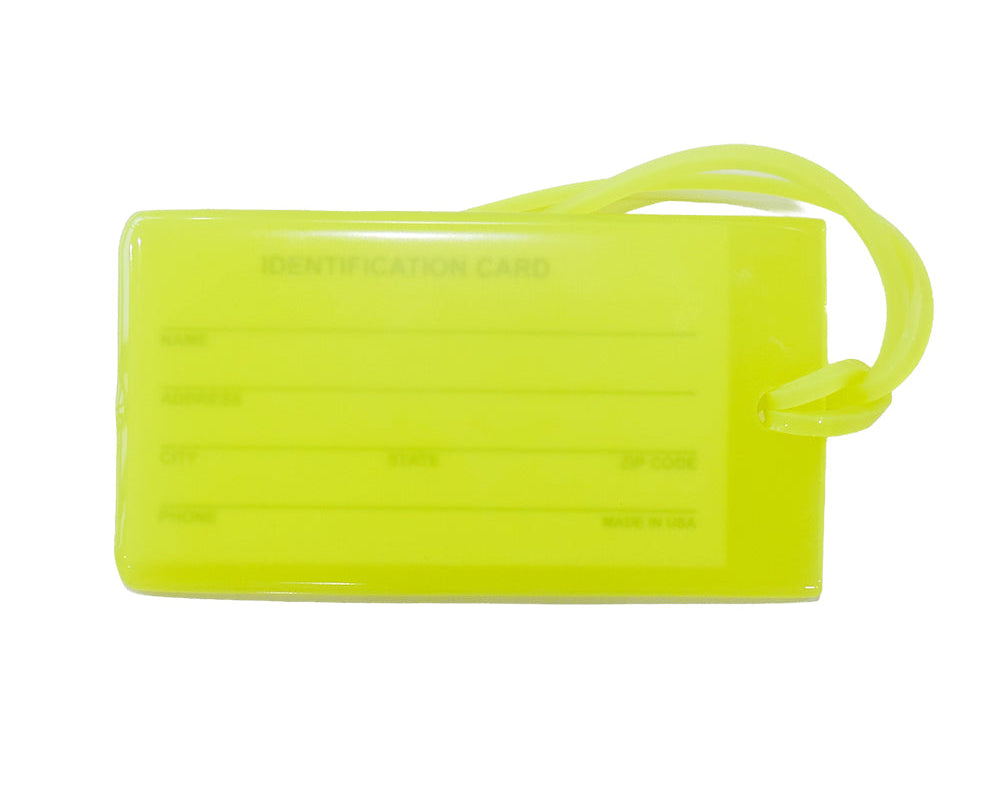 RAYS RUBBER LUGGAGE TAG - Merchandise