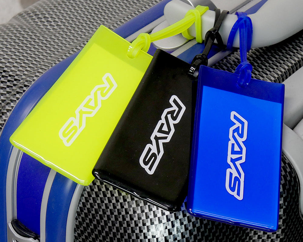 RAYS RUBBER LUGGAGE TAG - Merchandise