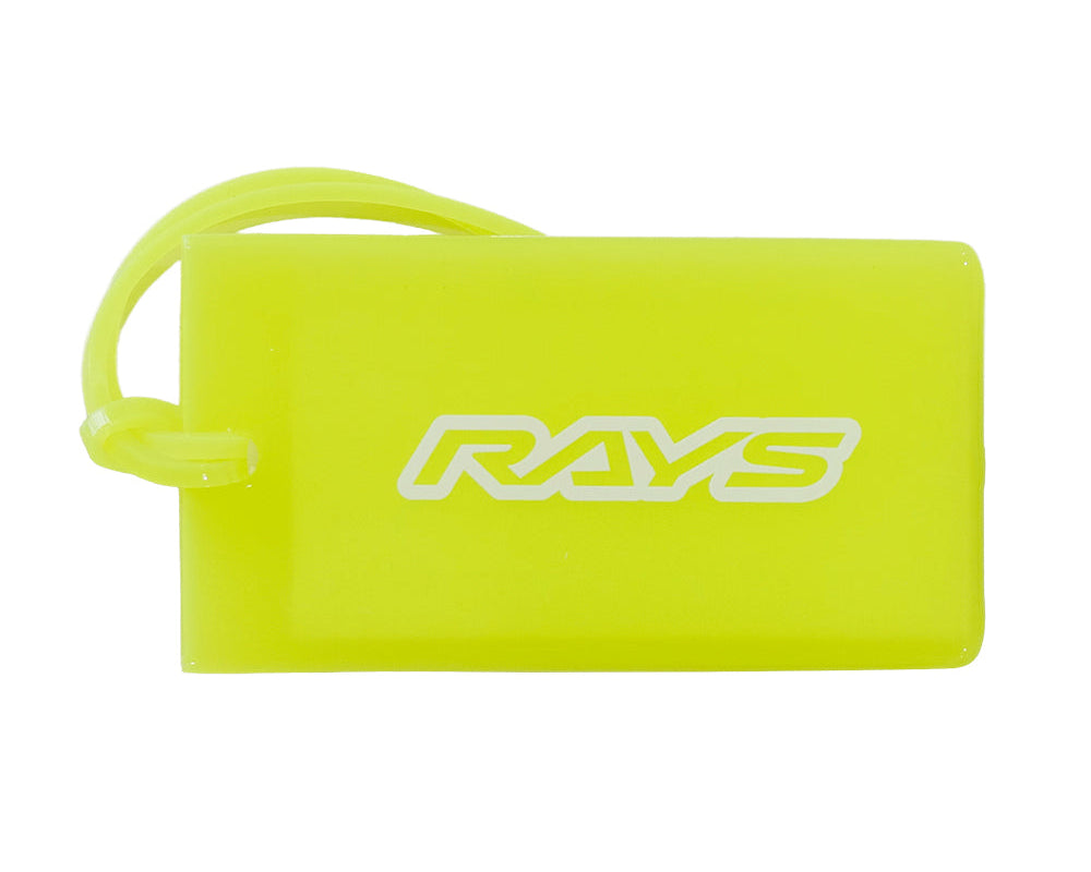 RAYS RUBBER LUGGAGE TAG - Yellow - Merchandise