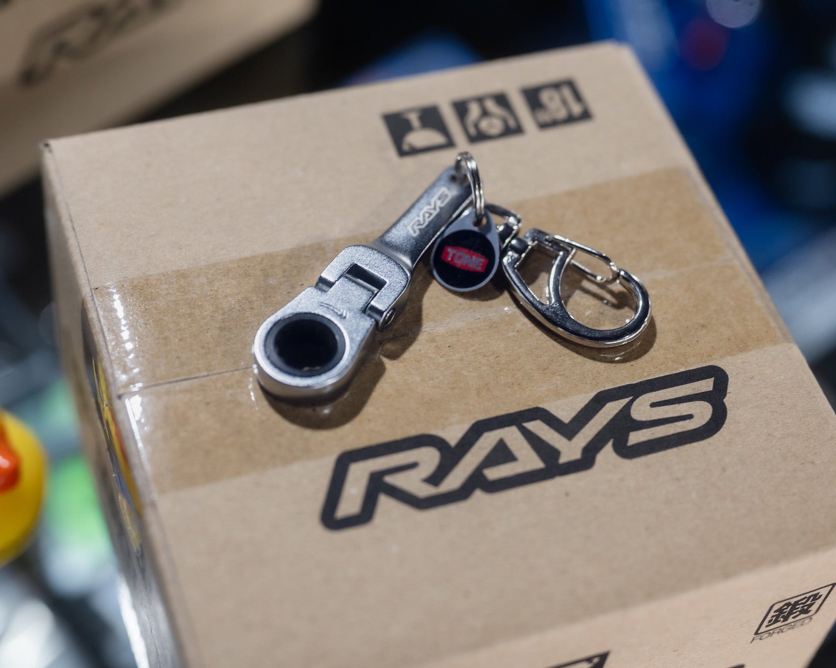 RAYS x TONE RATCHET KEY CHAIN - Merchandise