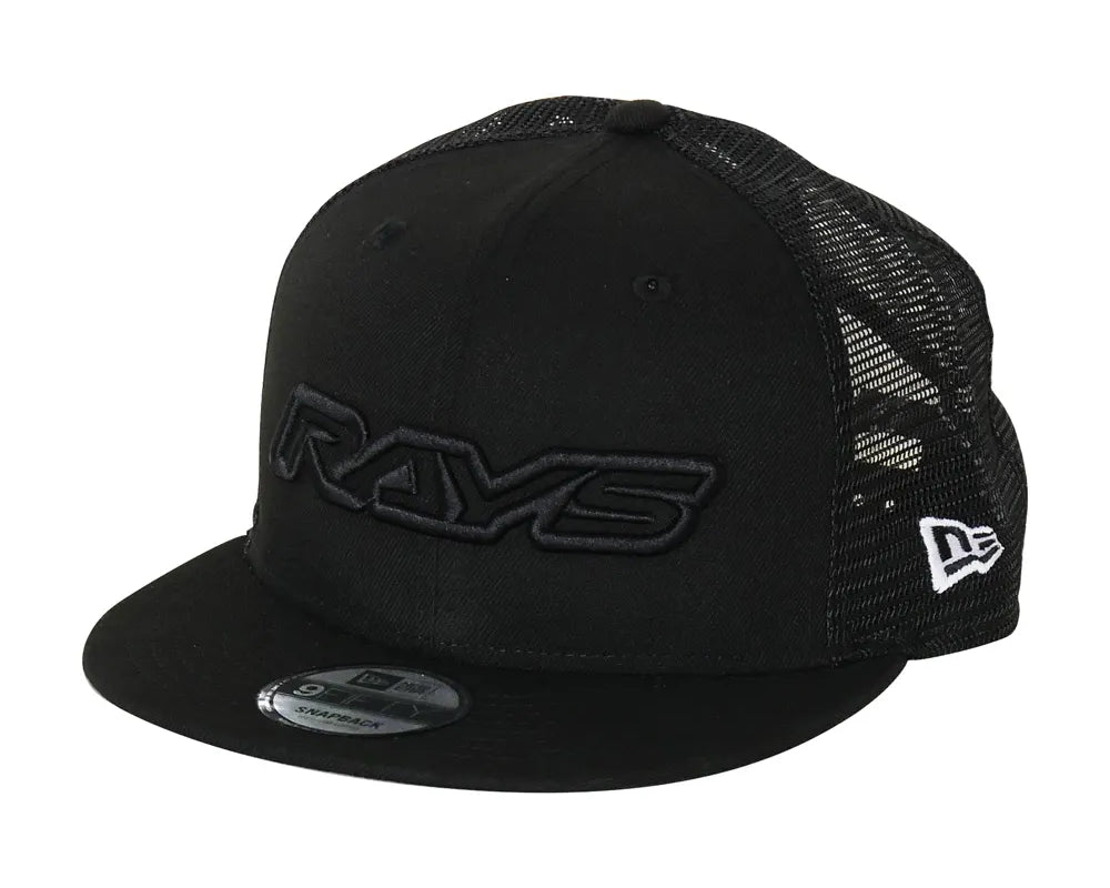 RAYSxNEW ERA 9FIFTY SNAPBACK - Black Mesh - Merchandise