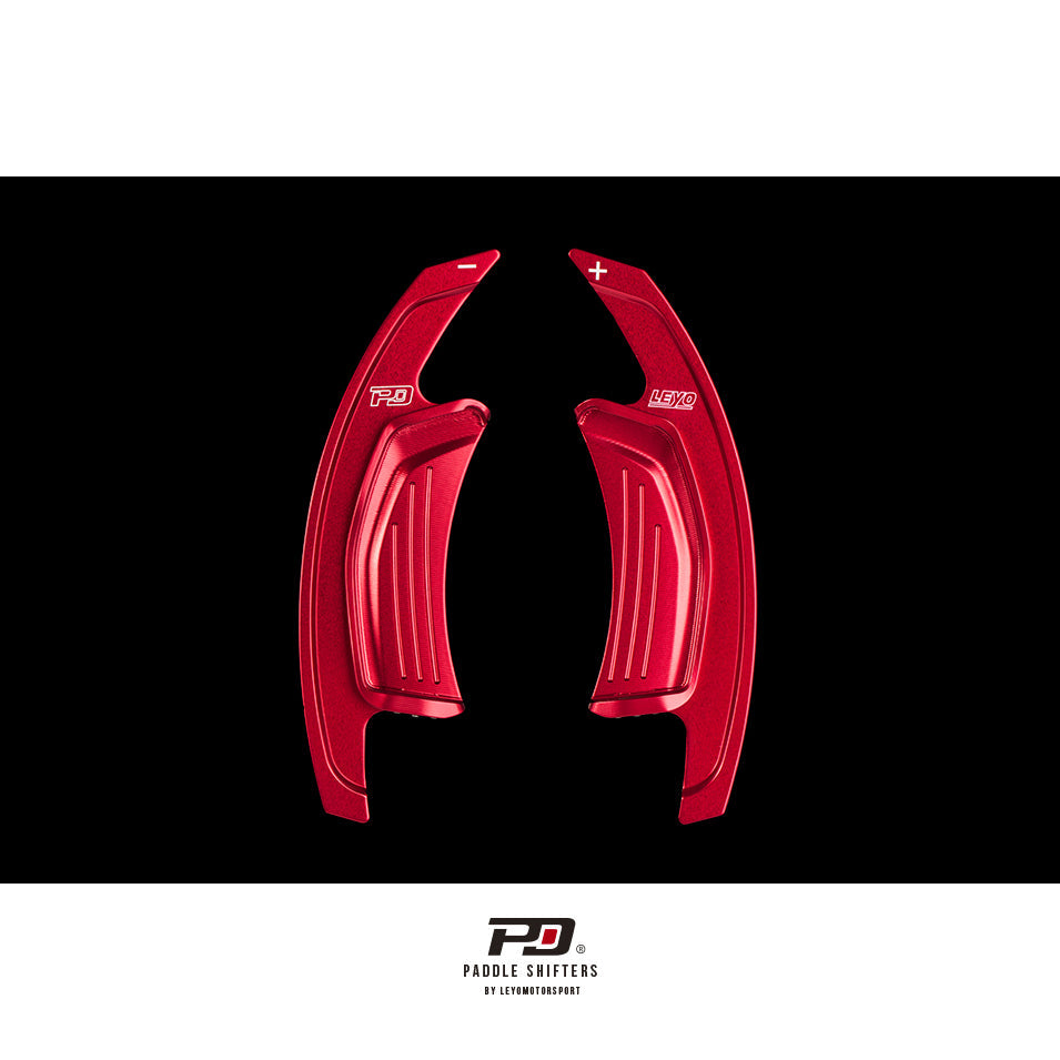 S Tronic Billet Paddle Shift Extension V3- Audi - Red