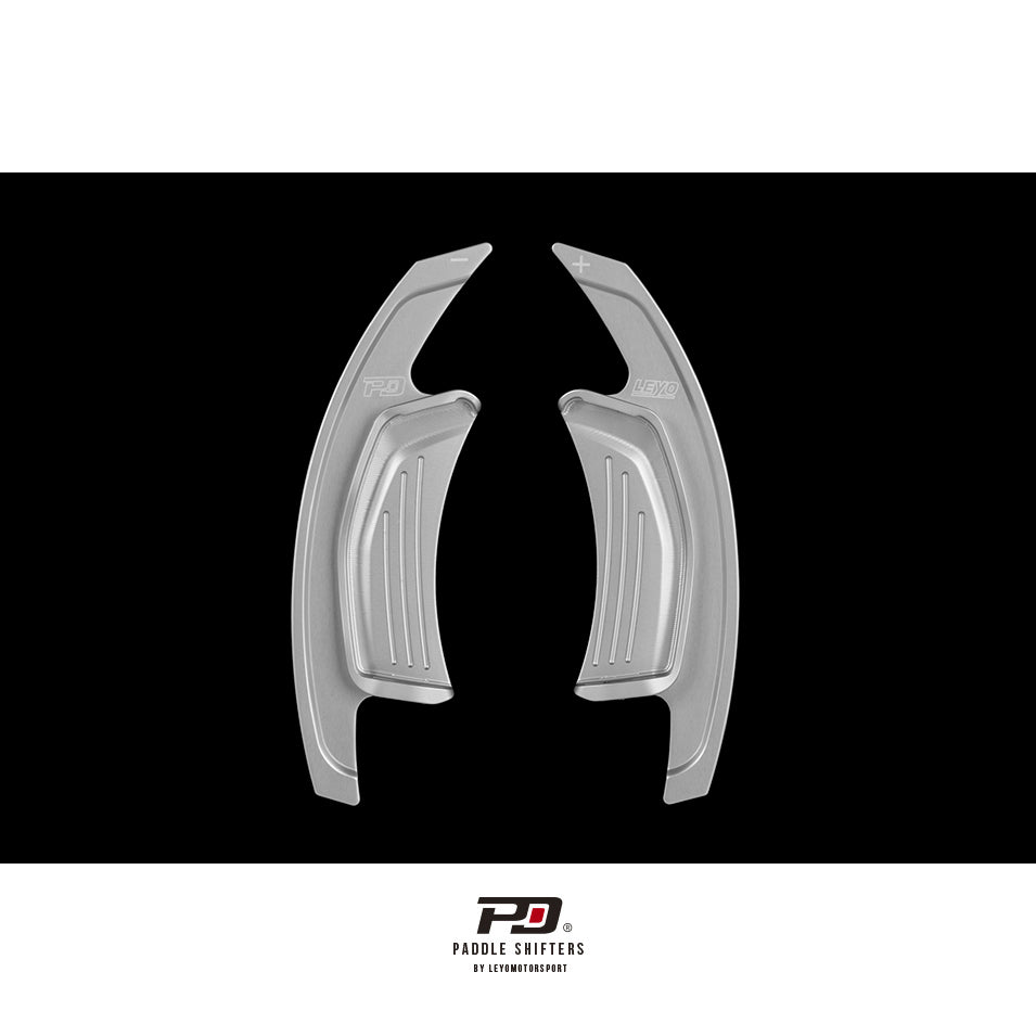 S Tronic Billet Paddle Shift Extension V3- Audi - Silver