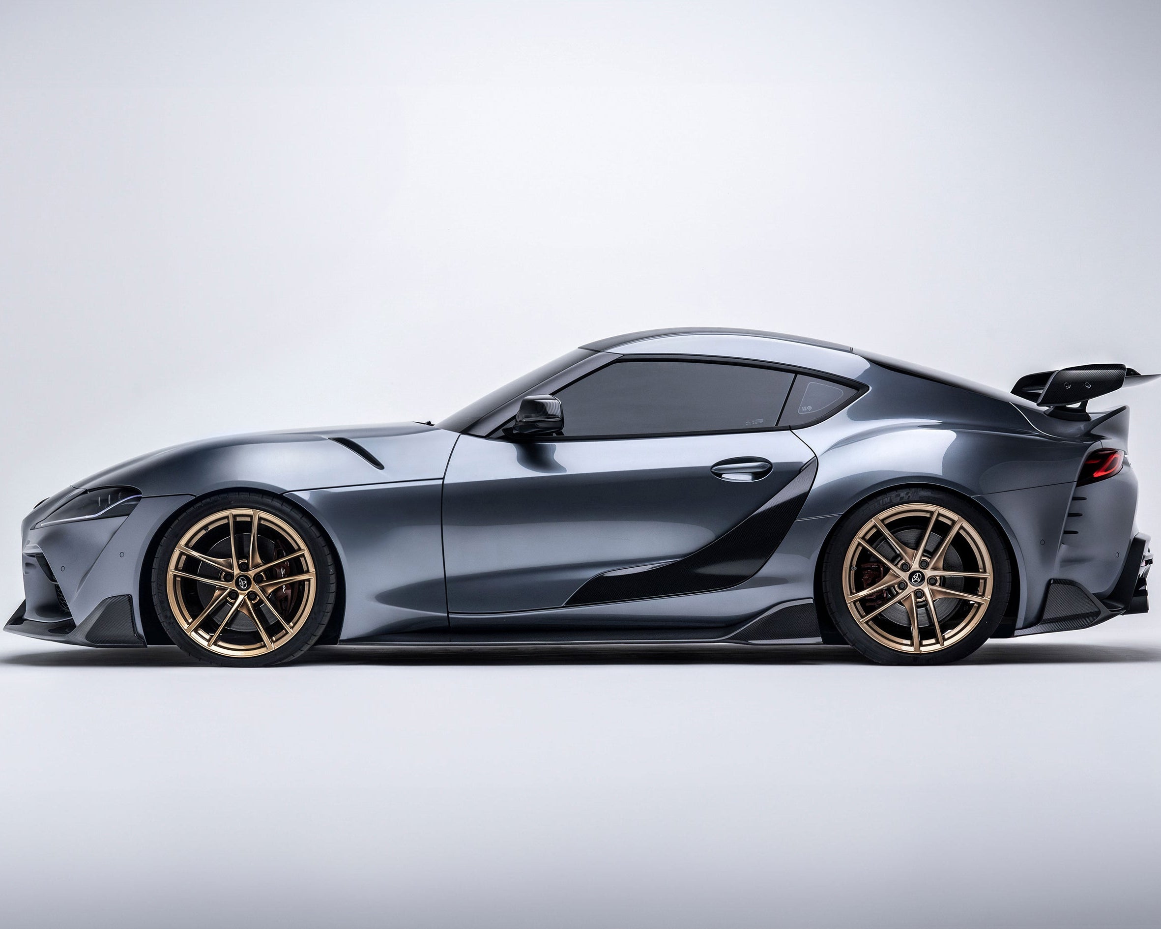 Toyota GR Supra A90 Carbon Fiber AT-R2 Swan Neck Wing 2019+
