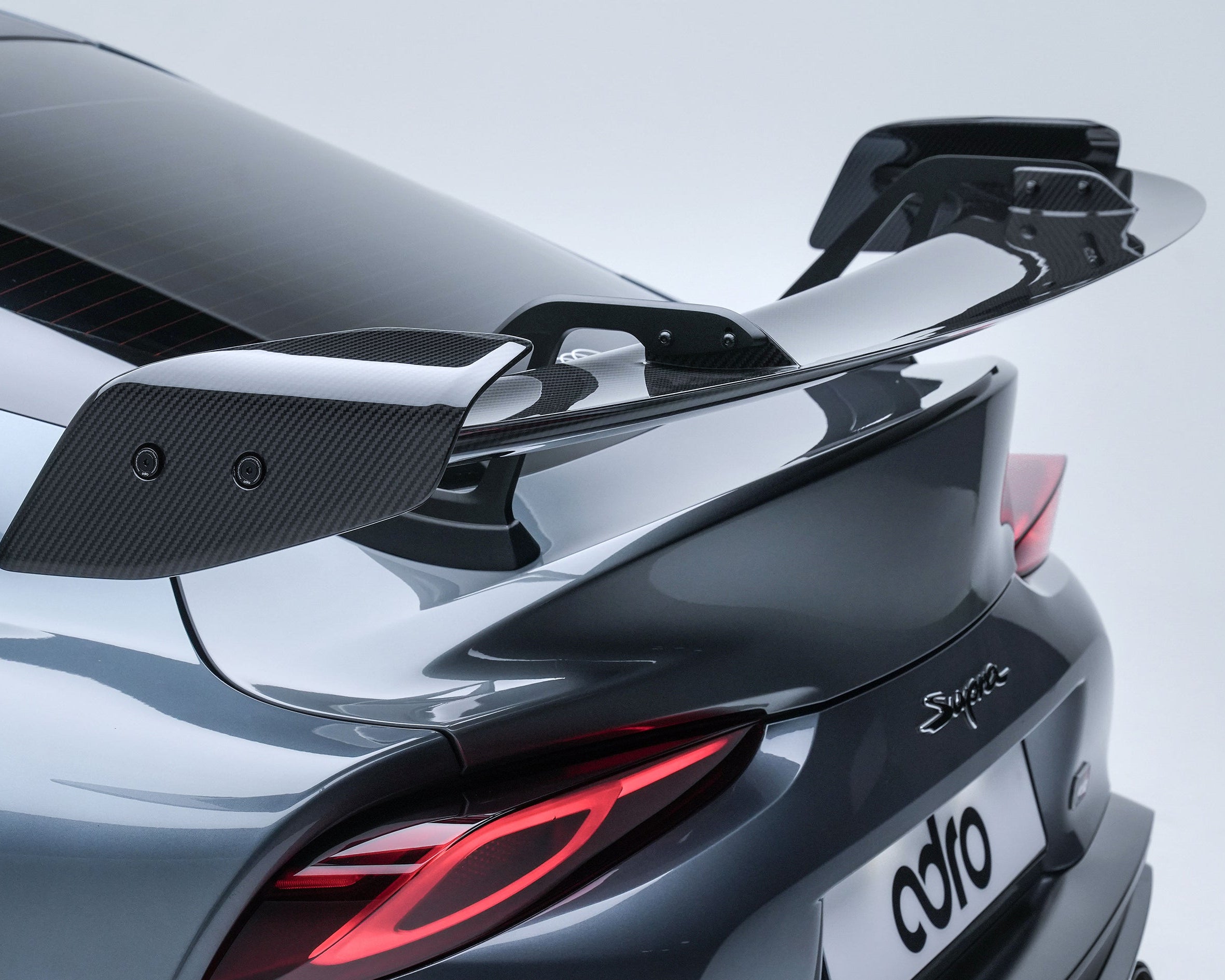 Toyota GR Supra A90 Carbon Fiber AT-R2 Swan Neck Wing 2019+