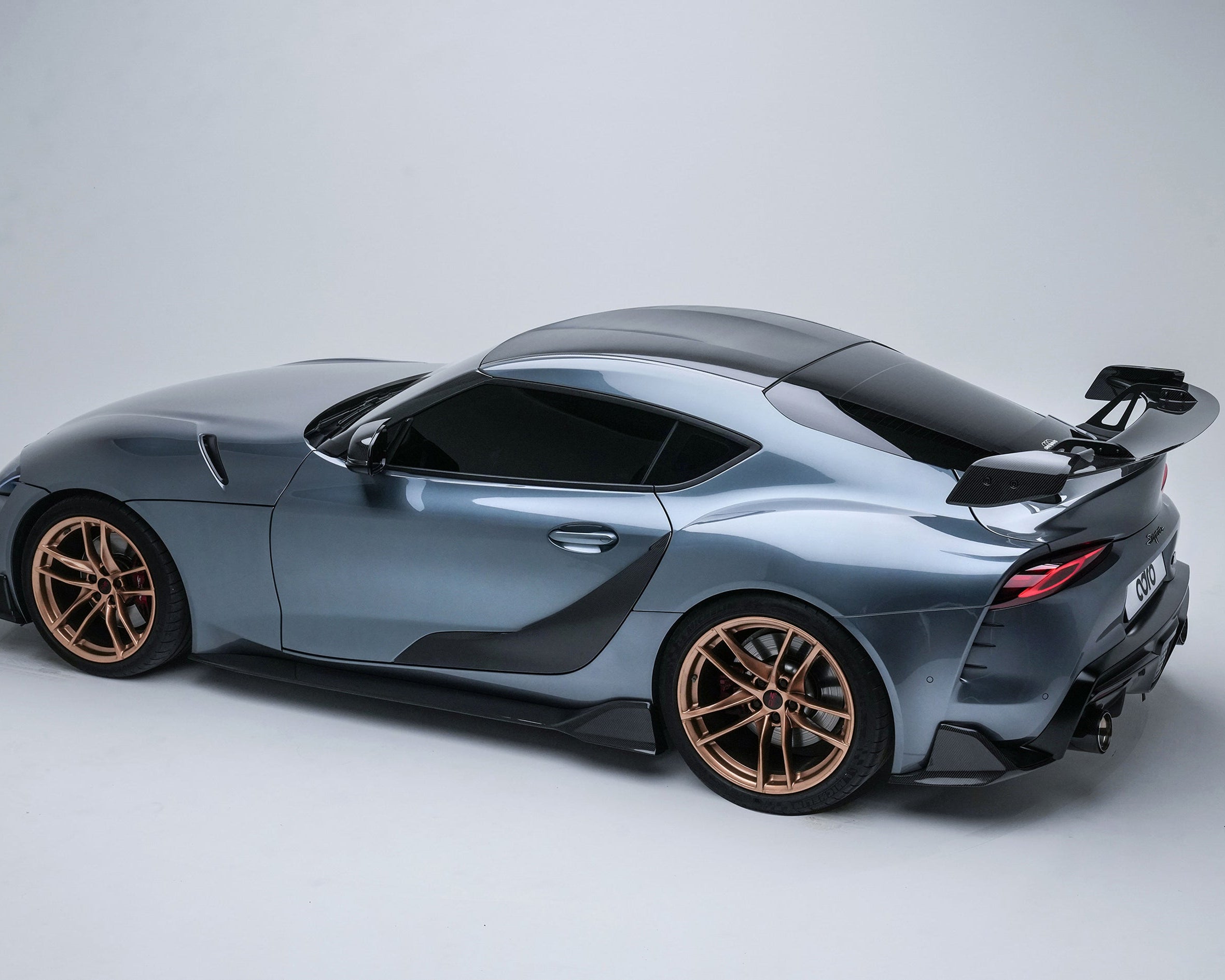 Toyota GR Supra A90 Carbon Fiber AT-R2 Swan Neck Wing 2019+