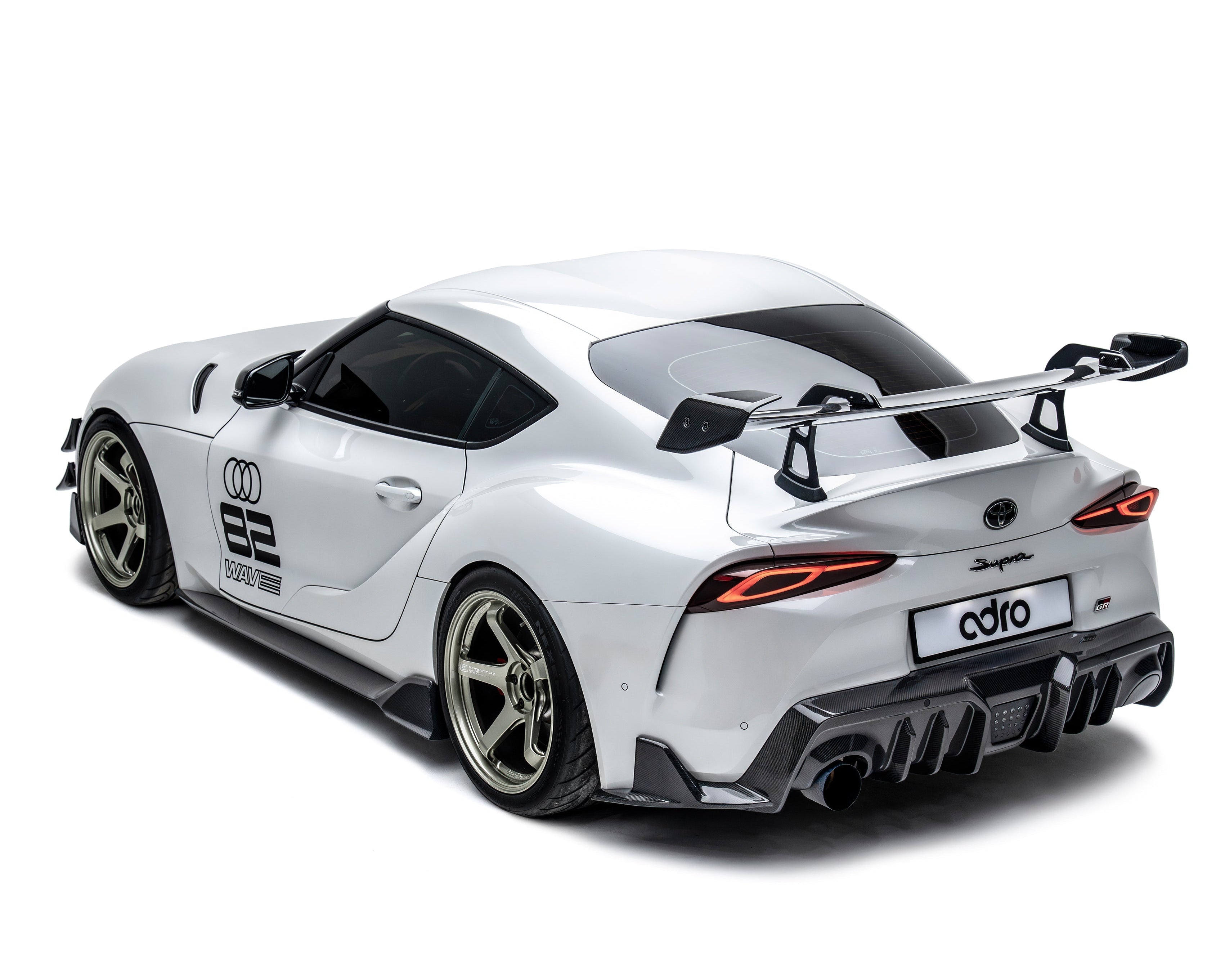 Toyota GR Supra A90 Carbon Fiber AT-R2 Taller Swan Neck