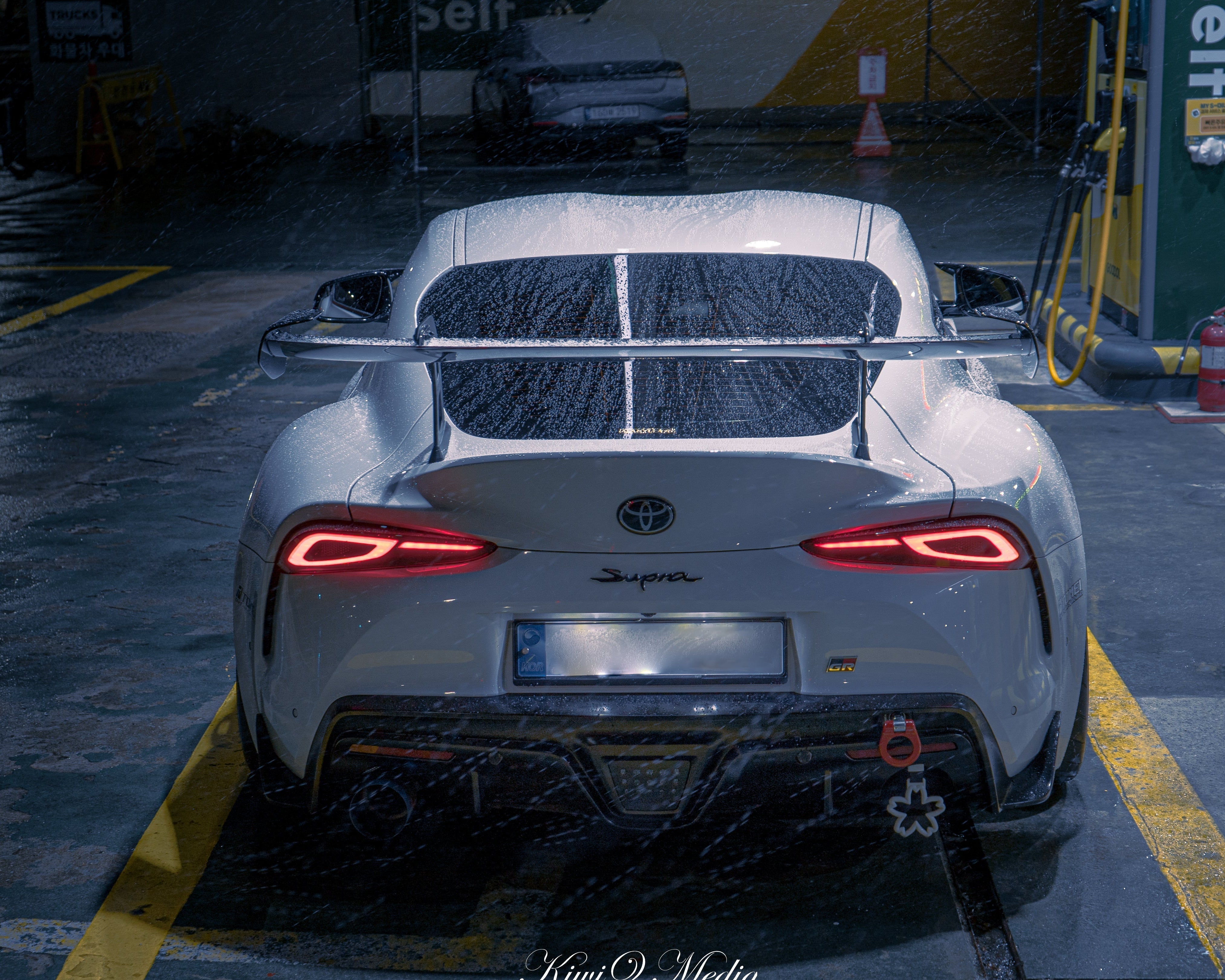 Toyota GR Supra A90 Carbon Fiber AT-R2 Taller Swan Neck