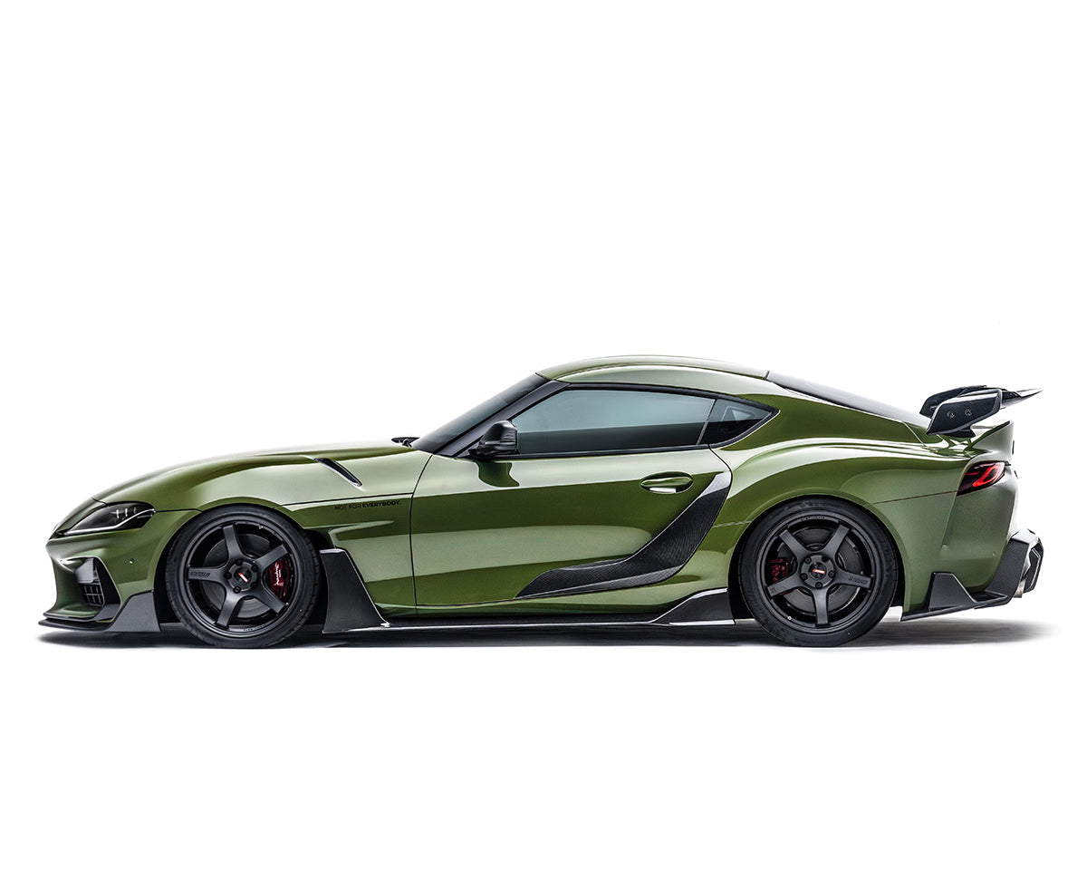 Toyota GR Supra A90 Carbon Fiber Door Garnishes 2019+