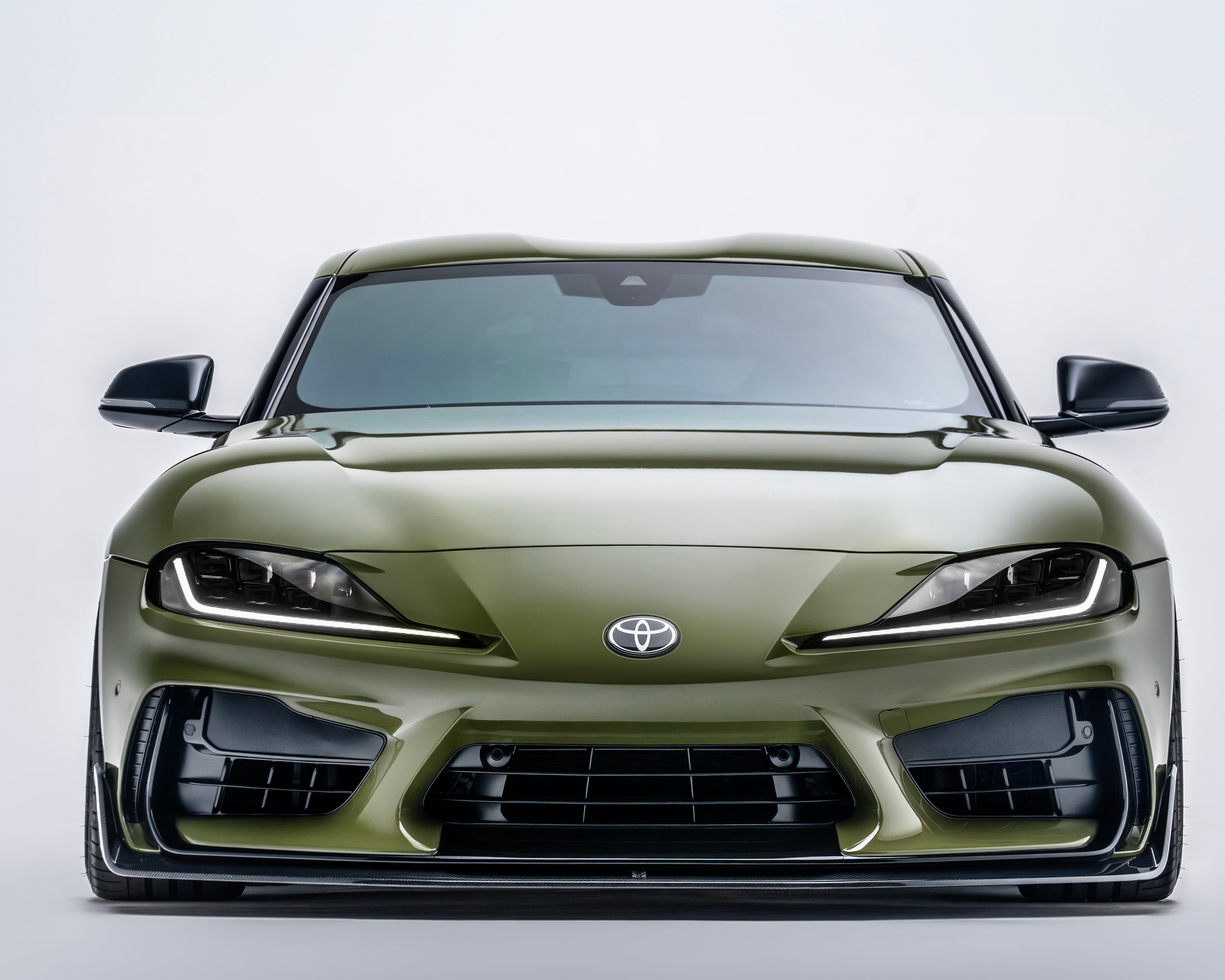 Toyota GR Supra A90 Carbon Fiber Front Lip for ADRO