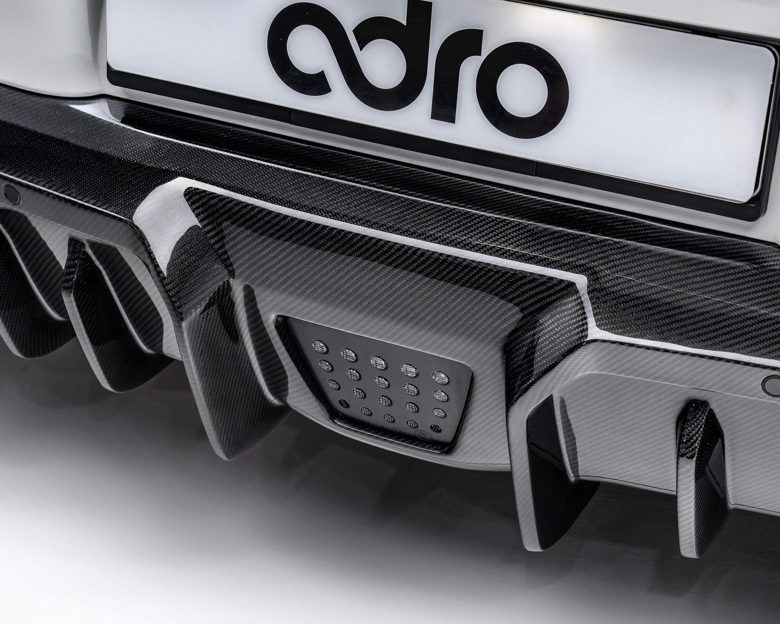 Toyota GR Supra A90 Carbon Fiber Rear Diffuser 2019+ - Rear