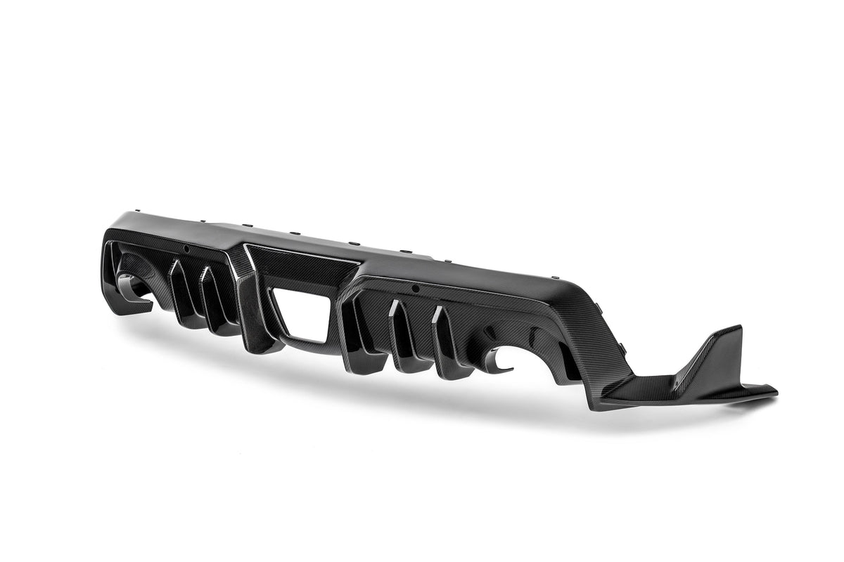 Toyota GR Supra A90 Carbon Fiber Rear Diffuser 2019+ - Rear