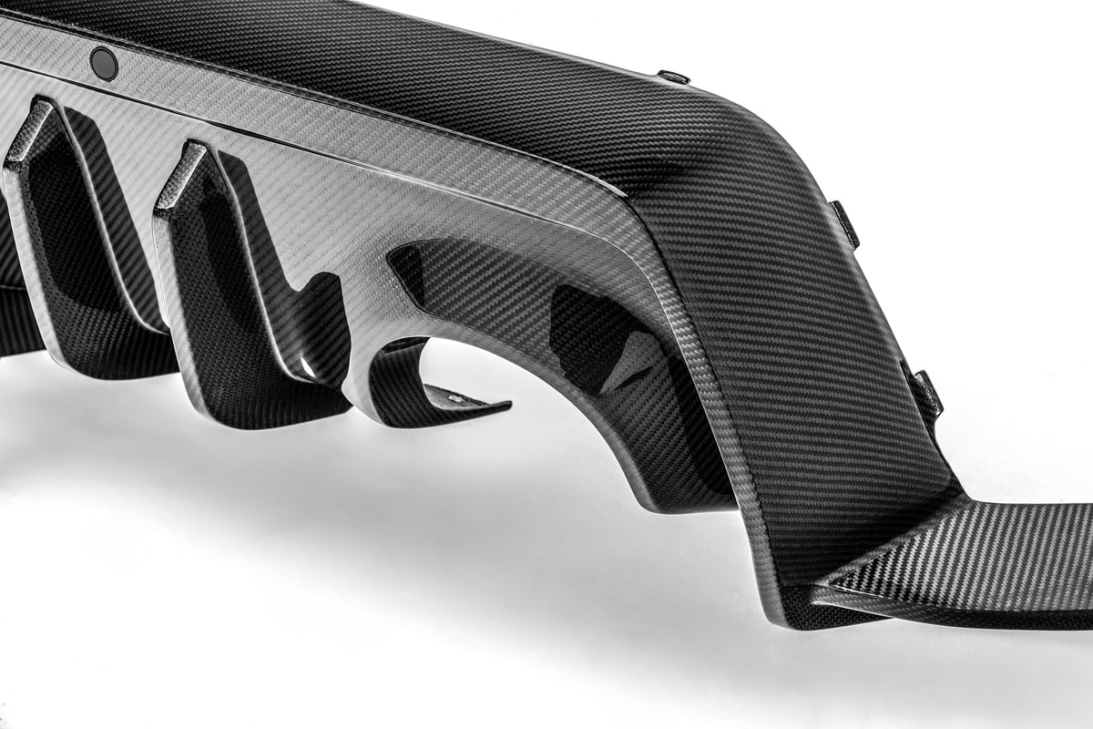 Toyota GR Supra A90 Carbon Fiber Rear Diffuser 2019+ - Rear