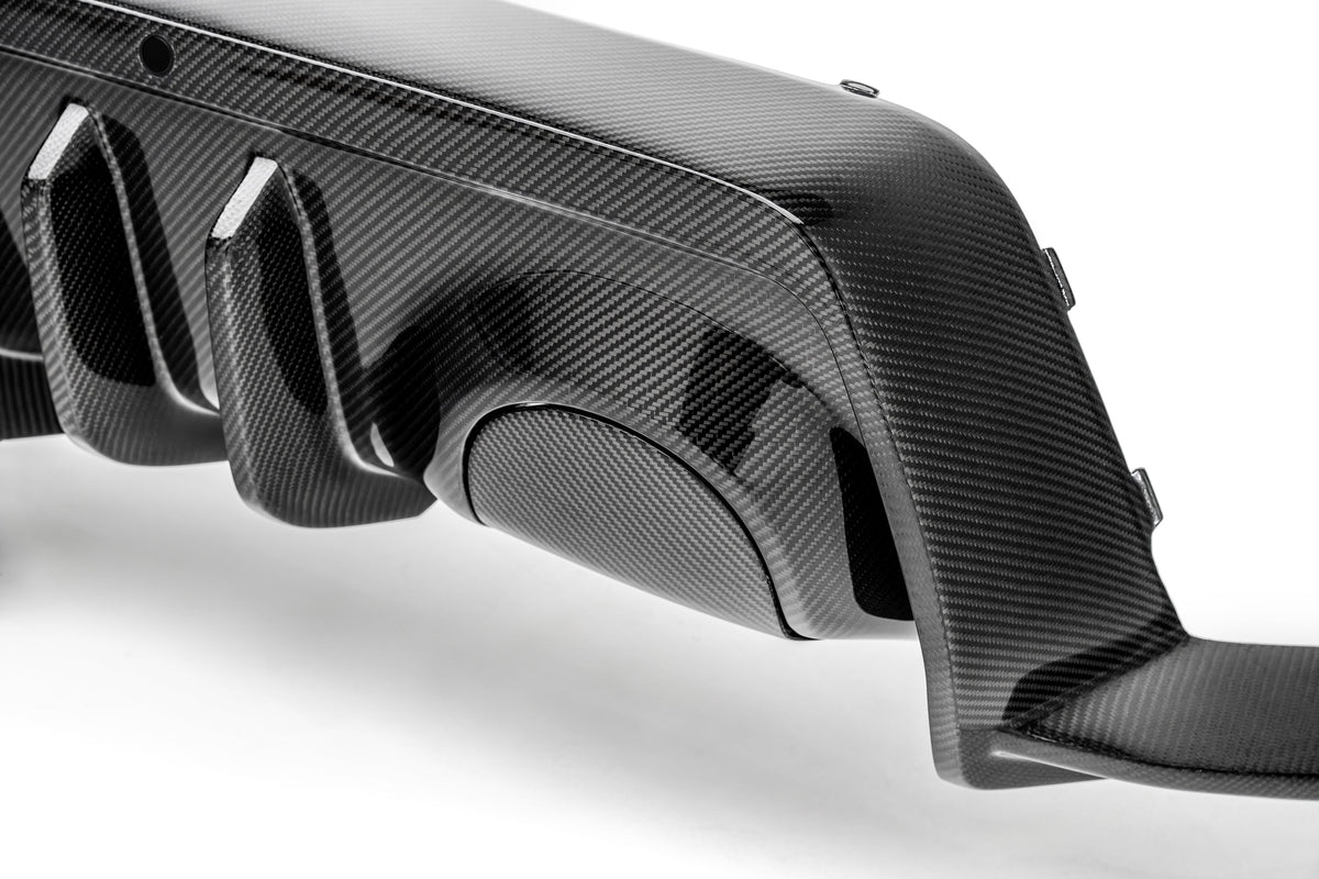 Toyota GR Supra A90 Carbon Fiber Rear Diffuser 2019+ - Rear