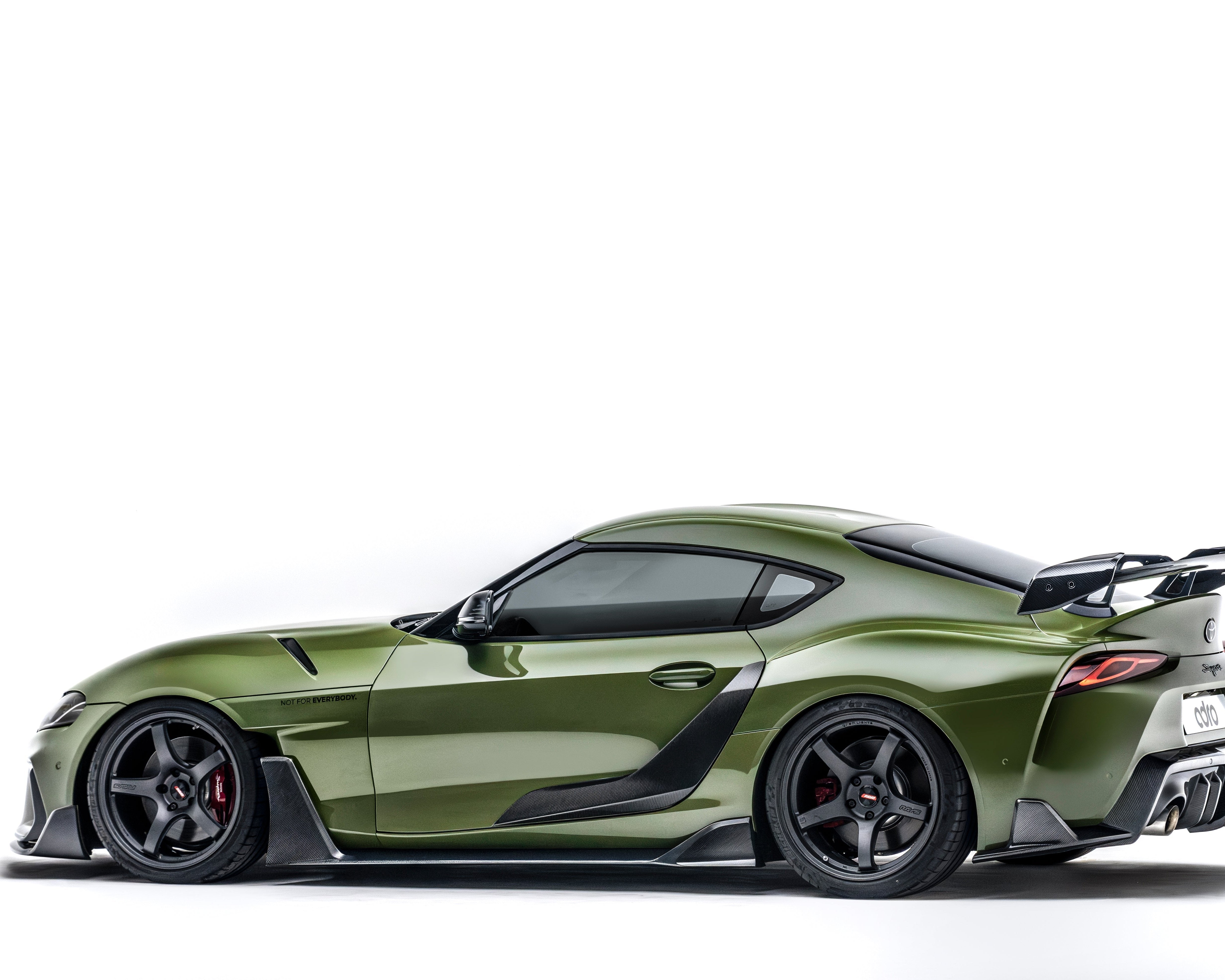 Toyota GR Supra A90 Carbon Fiber Side Skirts V2 2019+