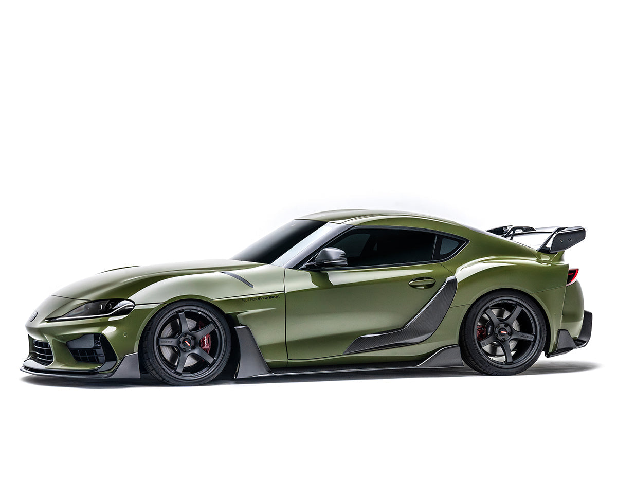 Toyota GR Supra A90 Carbon Fiber Side Skirts V2 2019+