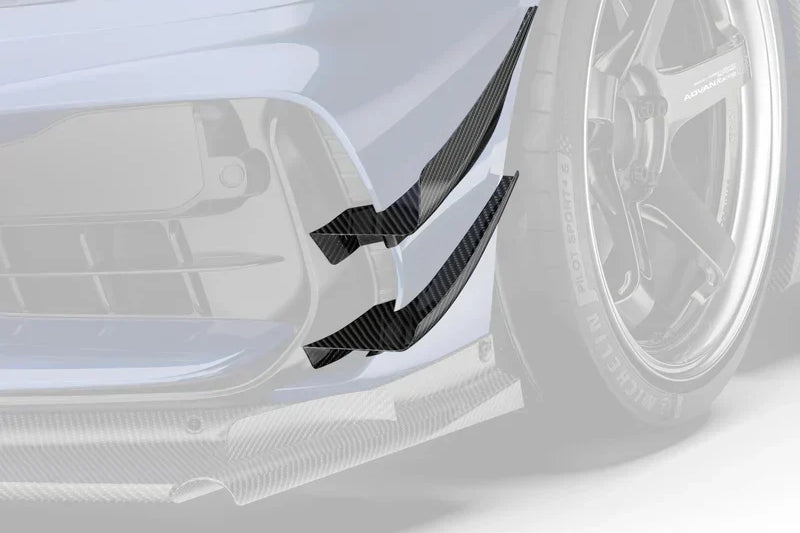 Toyota GR Supra ARD Prepreg Canards (ADRO Bumper) 2020+
