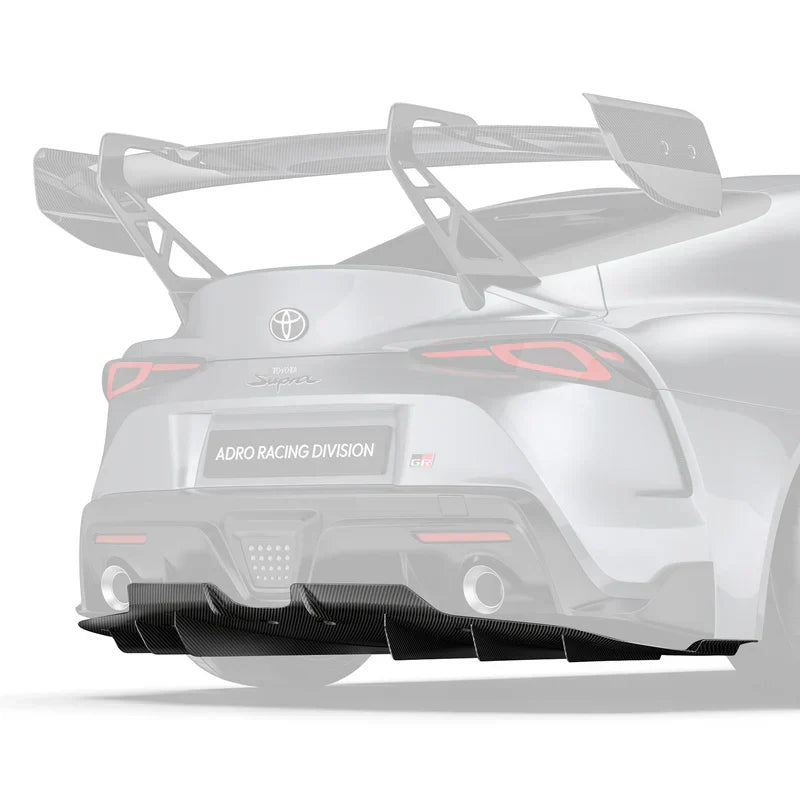 Toyota GR Supra ARD Prepreg Race Diffuser 2020+ - Rear Lip