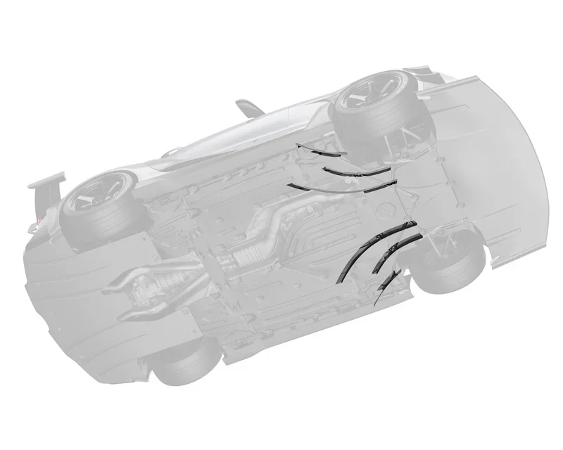 Toyota GR Supra ARD Prepreg Race Undervanes 2020+