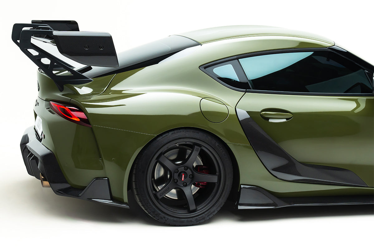 Toyota GR Supra AT-P1 Reverse Swan Neck Wing - Rear Spoiler