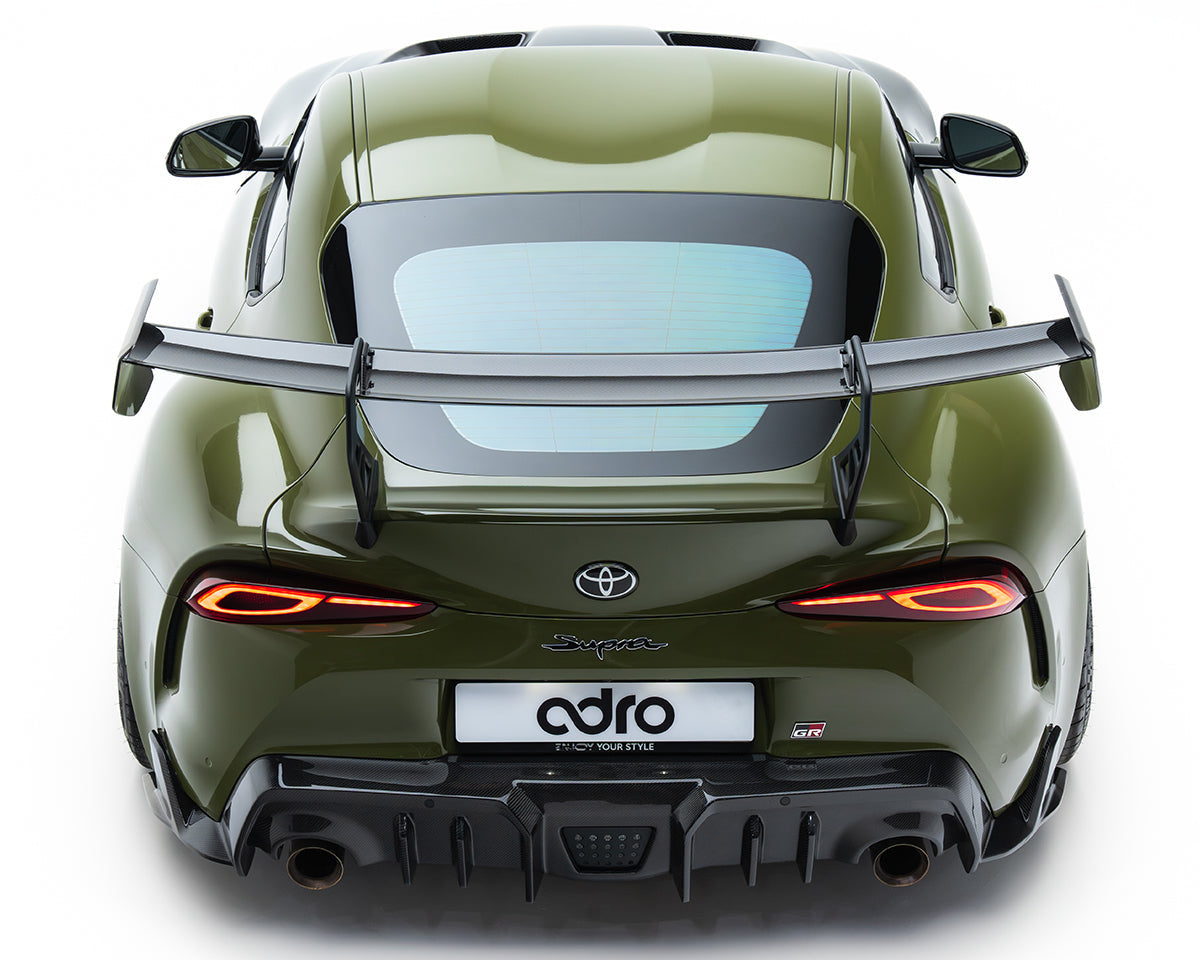 Toyota GR Supra AT-P1 Reverse Swan Neck Wing - Rear Spoiler